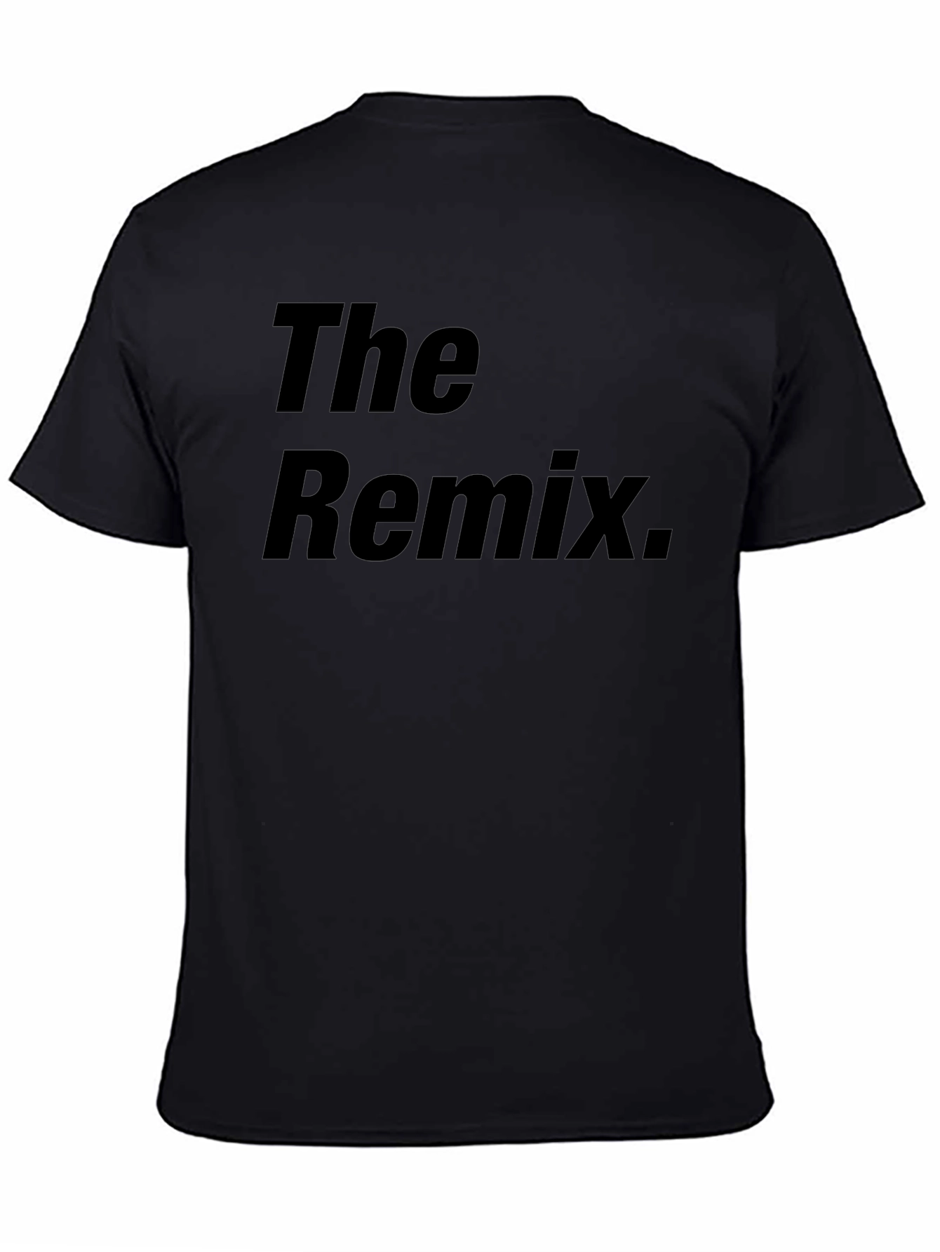 The Remix Black Graphic Tee