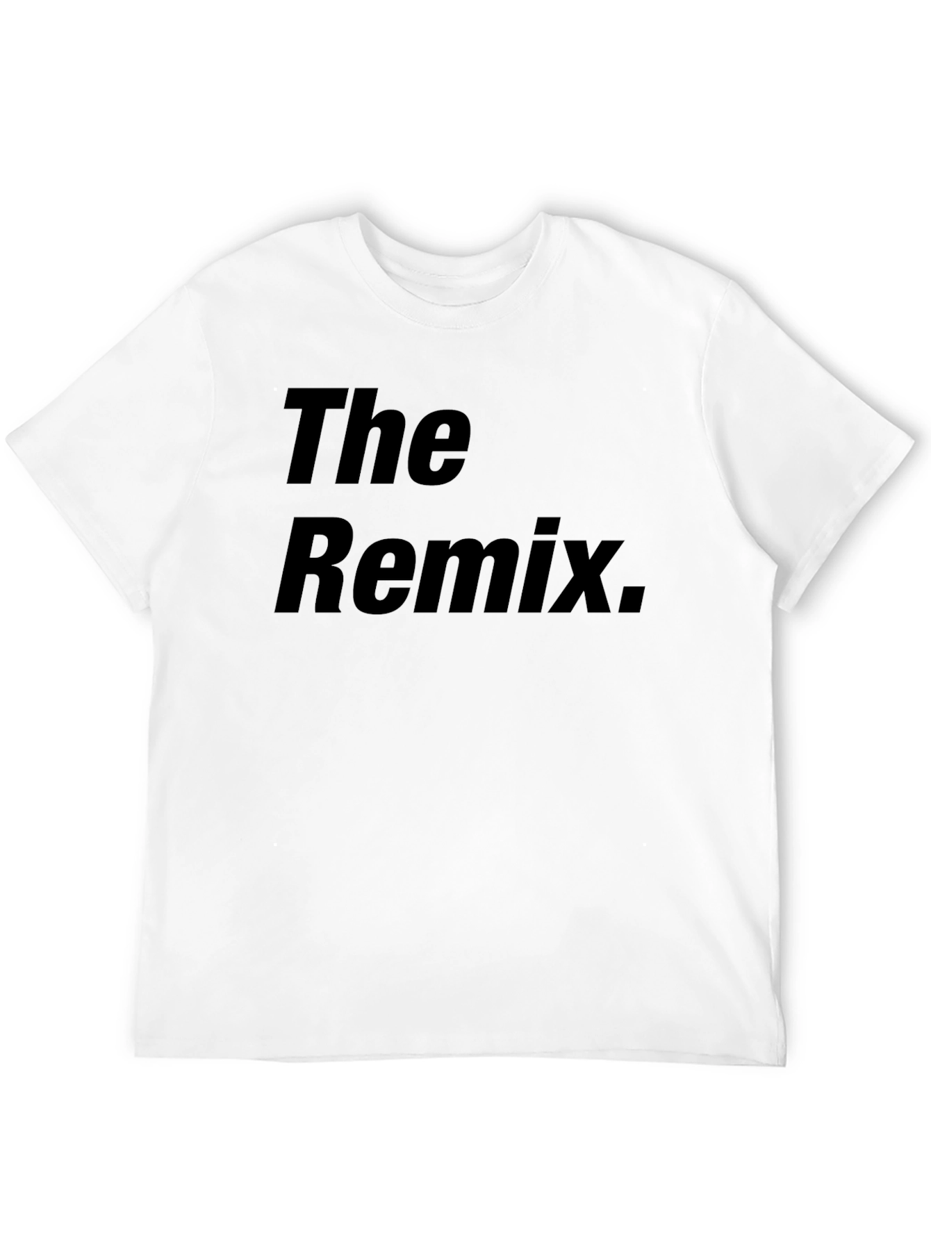 The Remix Black Graphic Tee