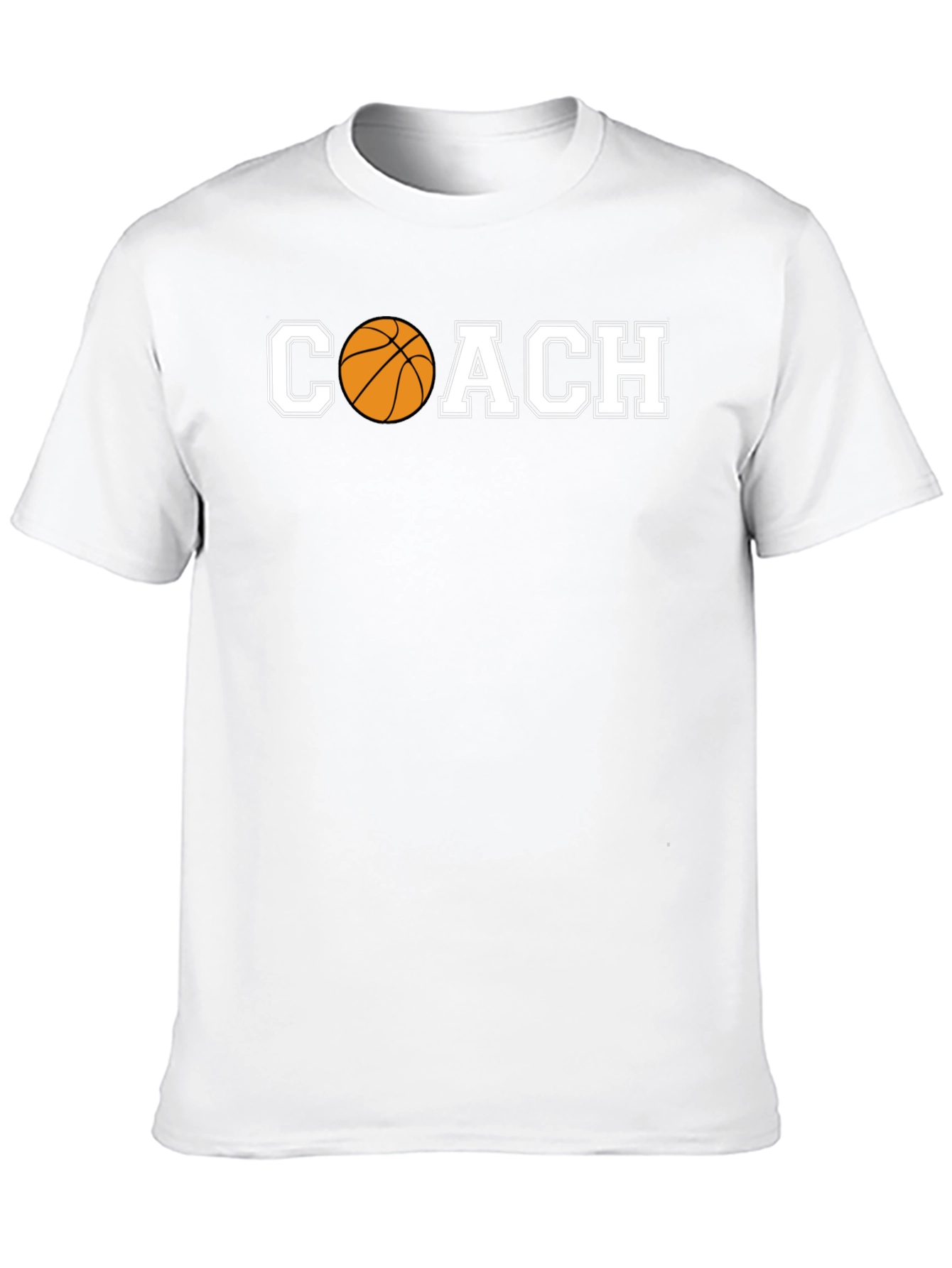 Coach Basketball Graphic T-Shirt