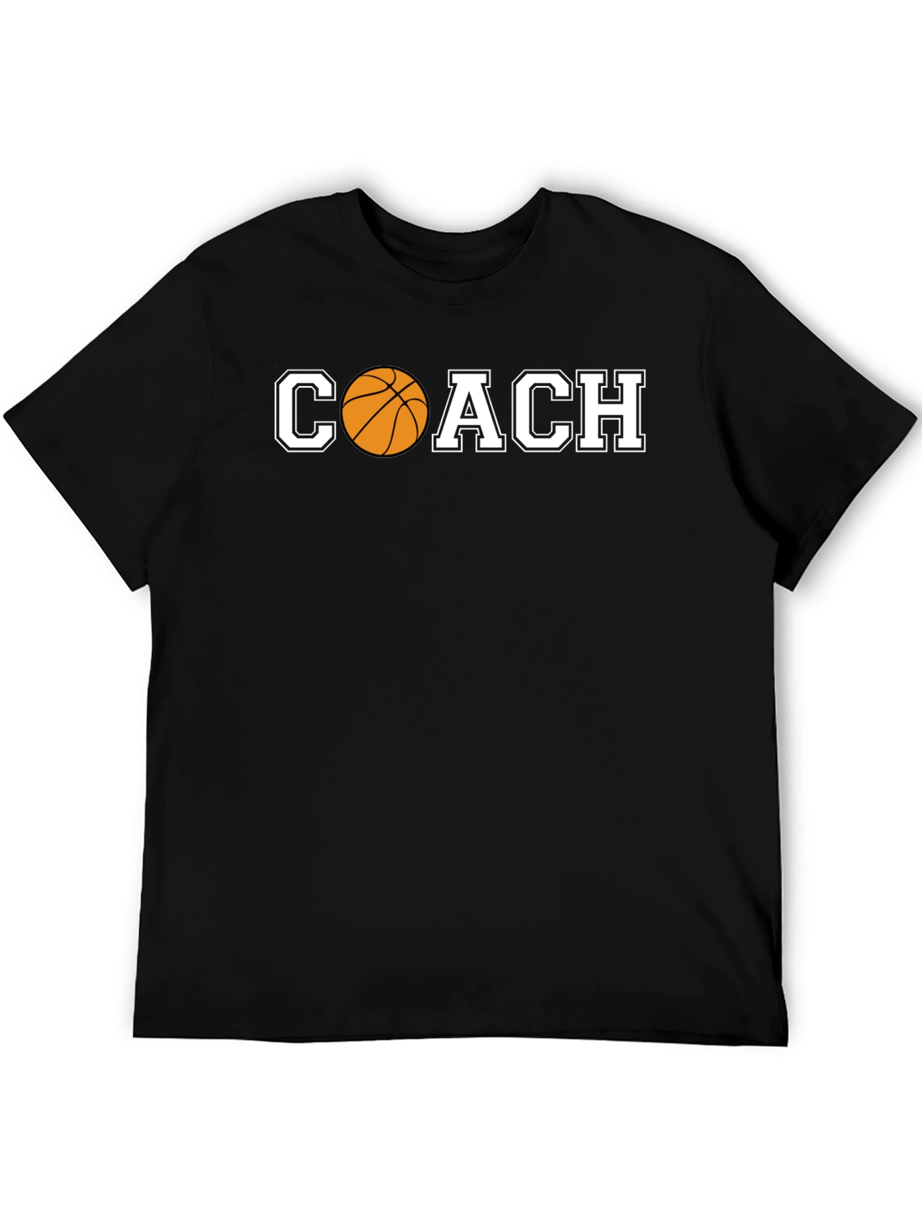 Coach Basketball Graphic T-Shirt