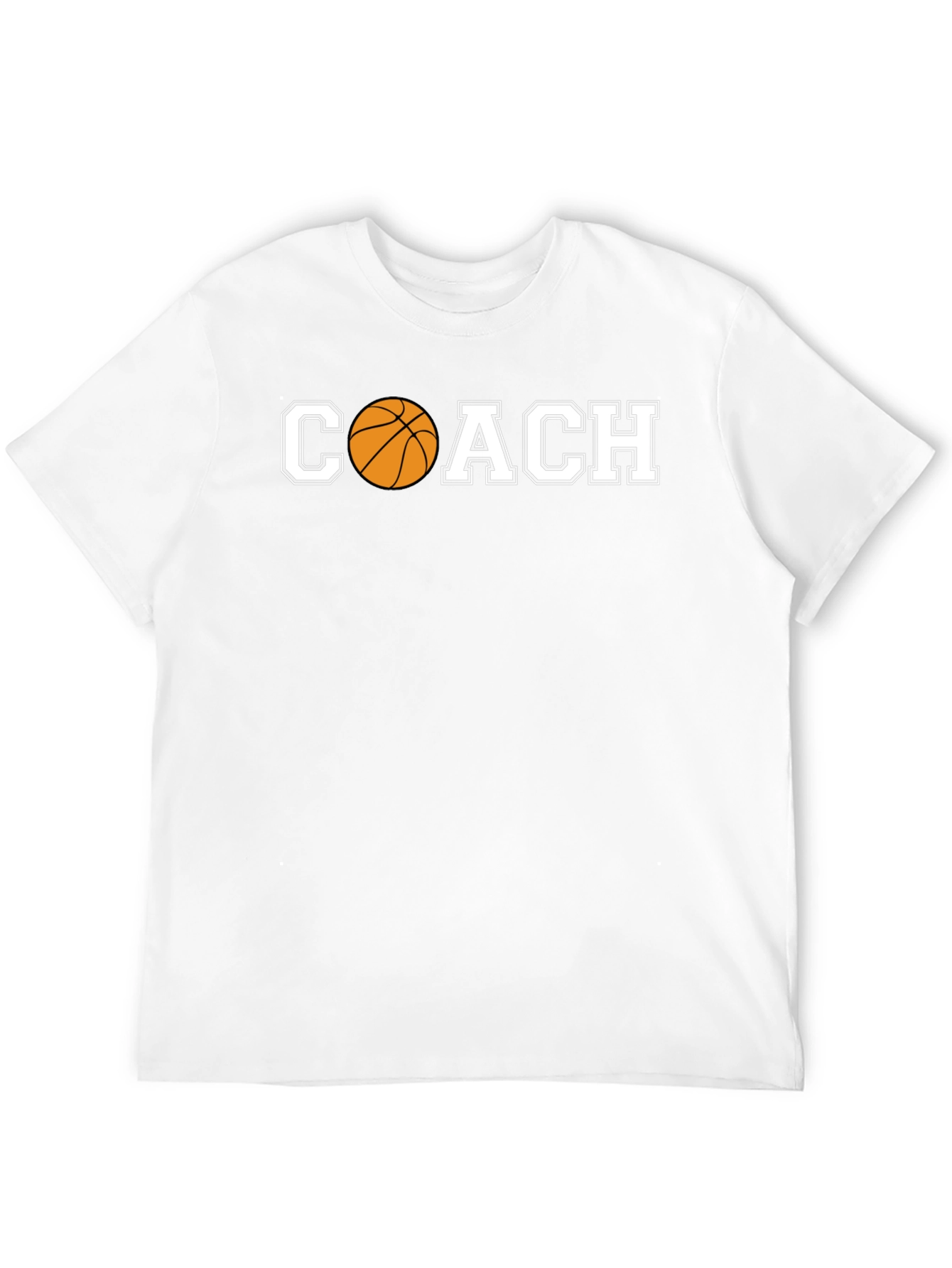 Coach Basketball Graphic T-Shirt
