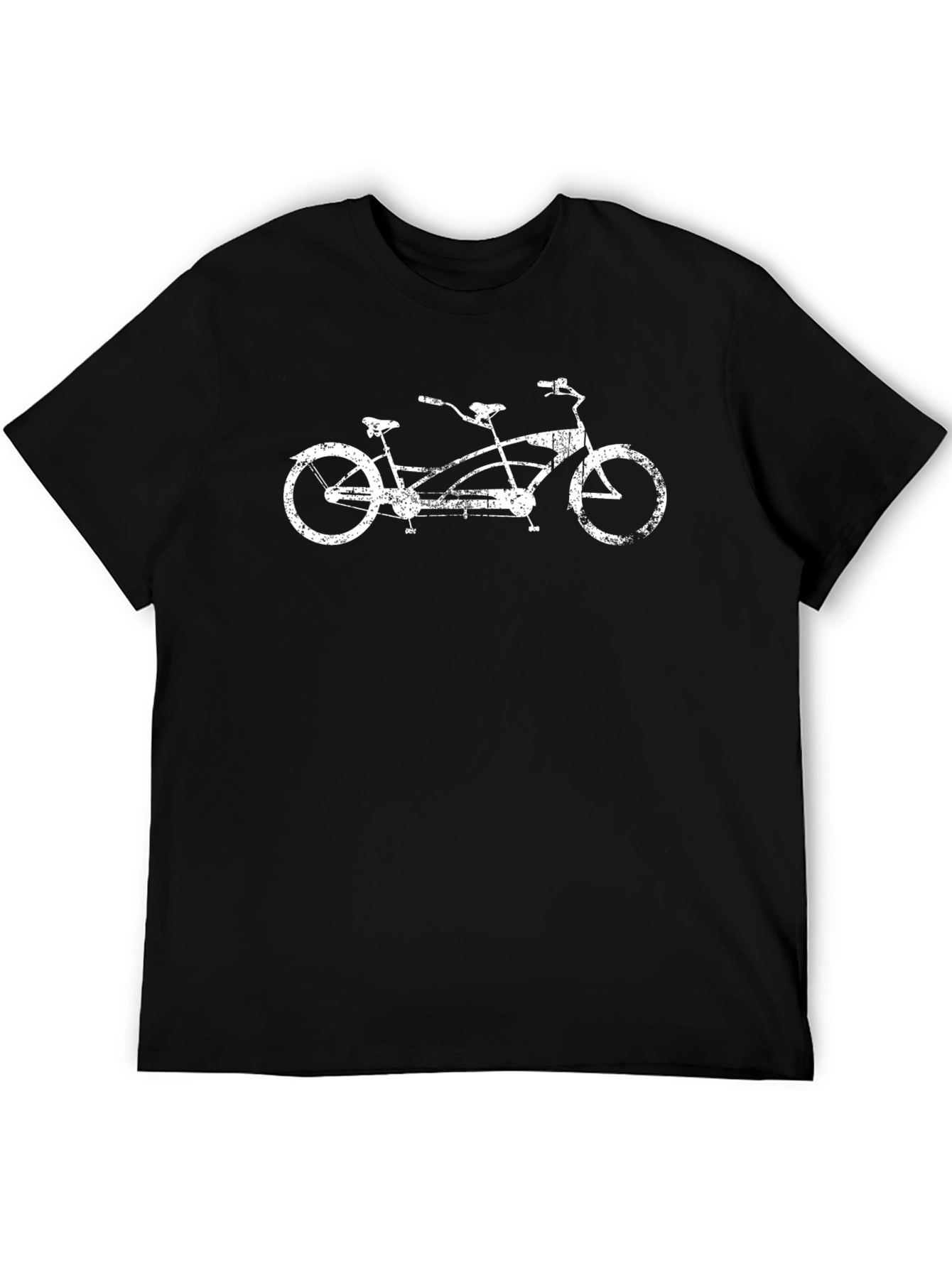 Tandem Bicycle Graphic T-Shirt
