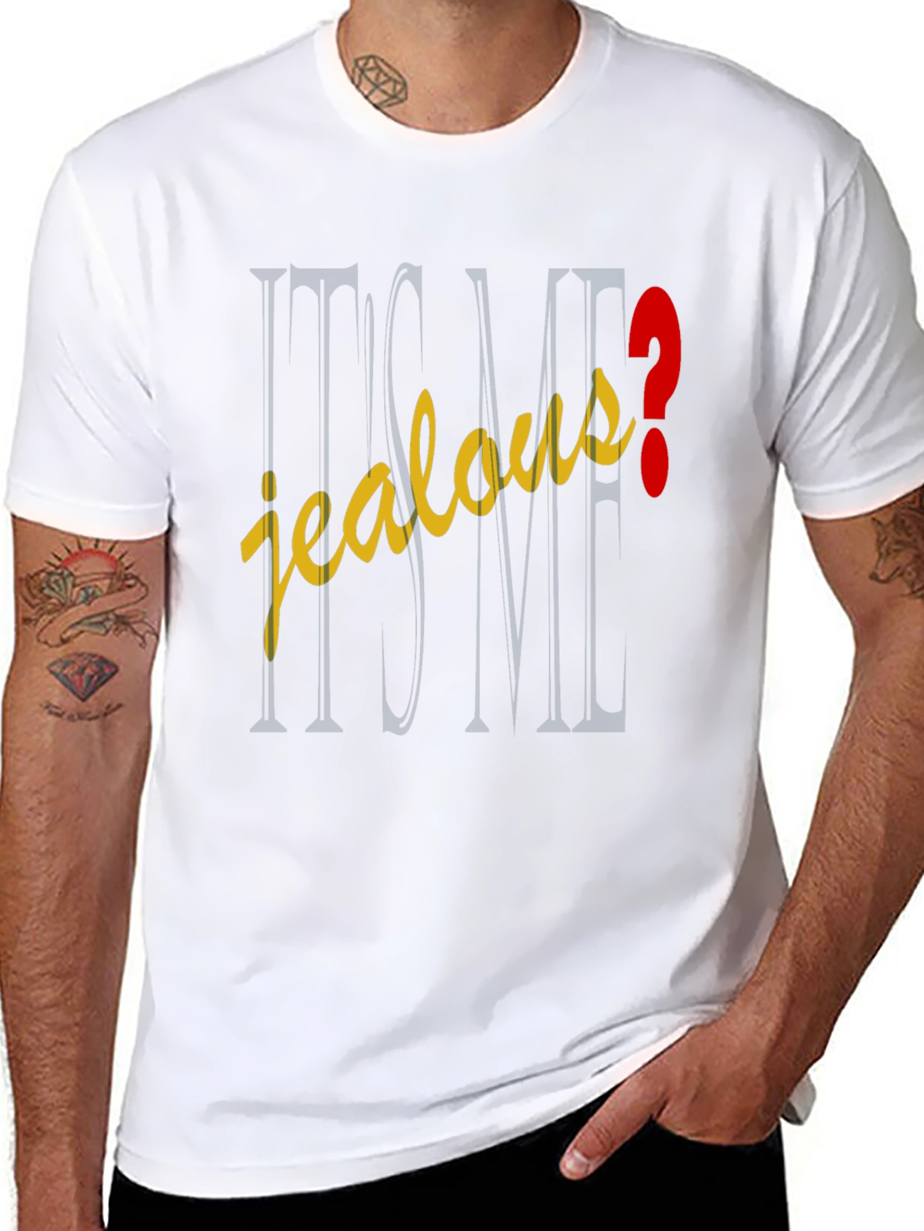 Jealous? Graphic Tee - Casual Style
