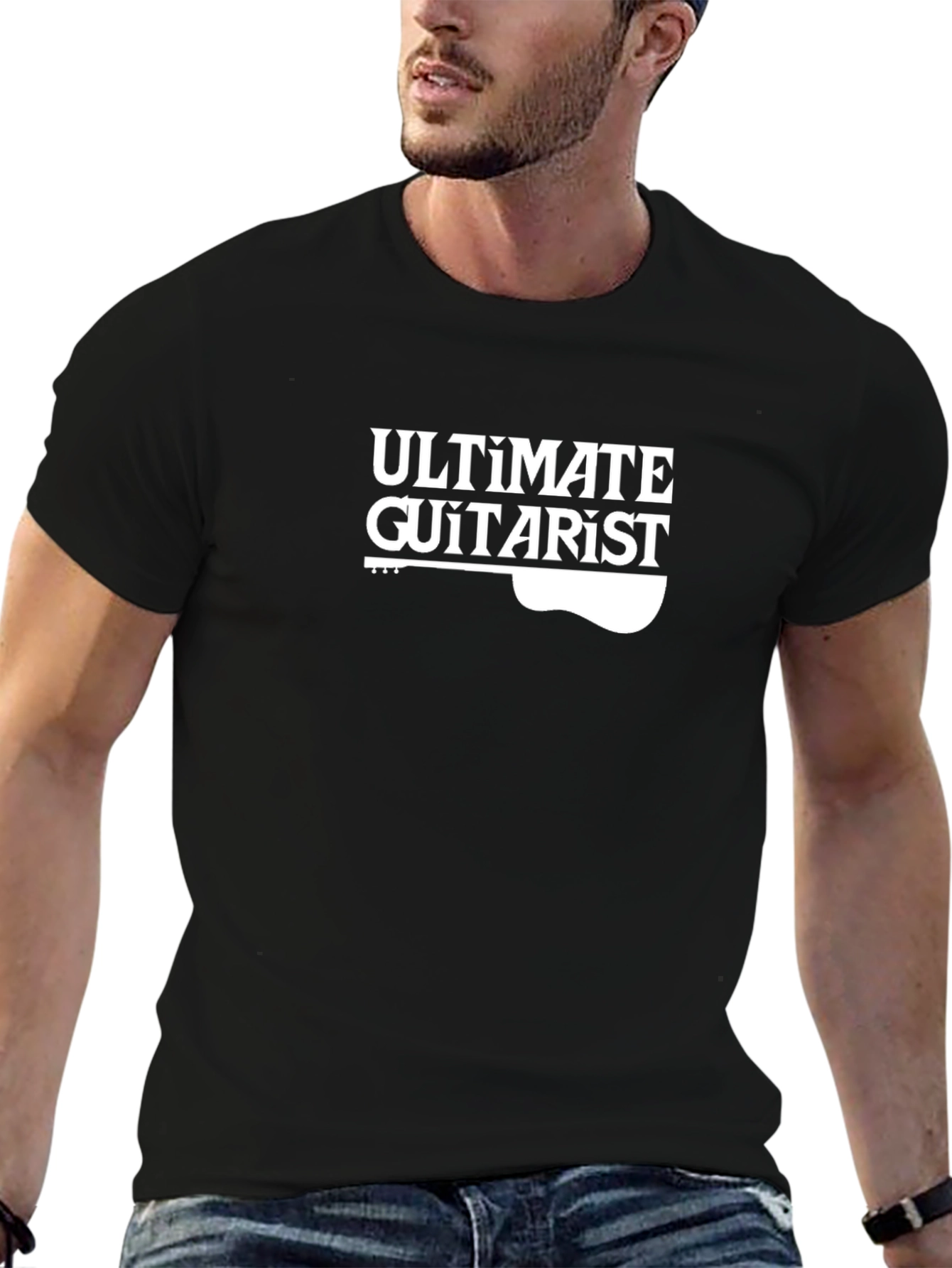 Ultimate Guitarist T-Shirt - Black Cotton Tee