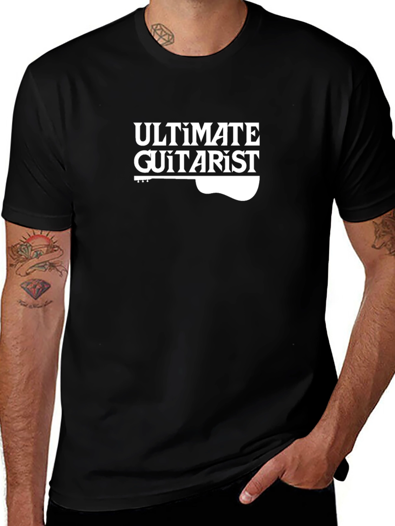 Ultimate Guitarist T-Shirt - Black Cotton Tee
