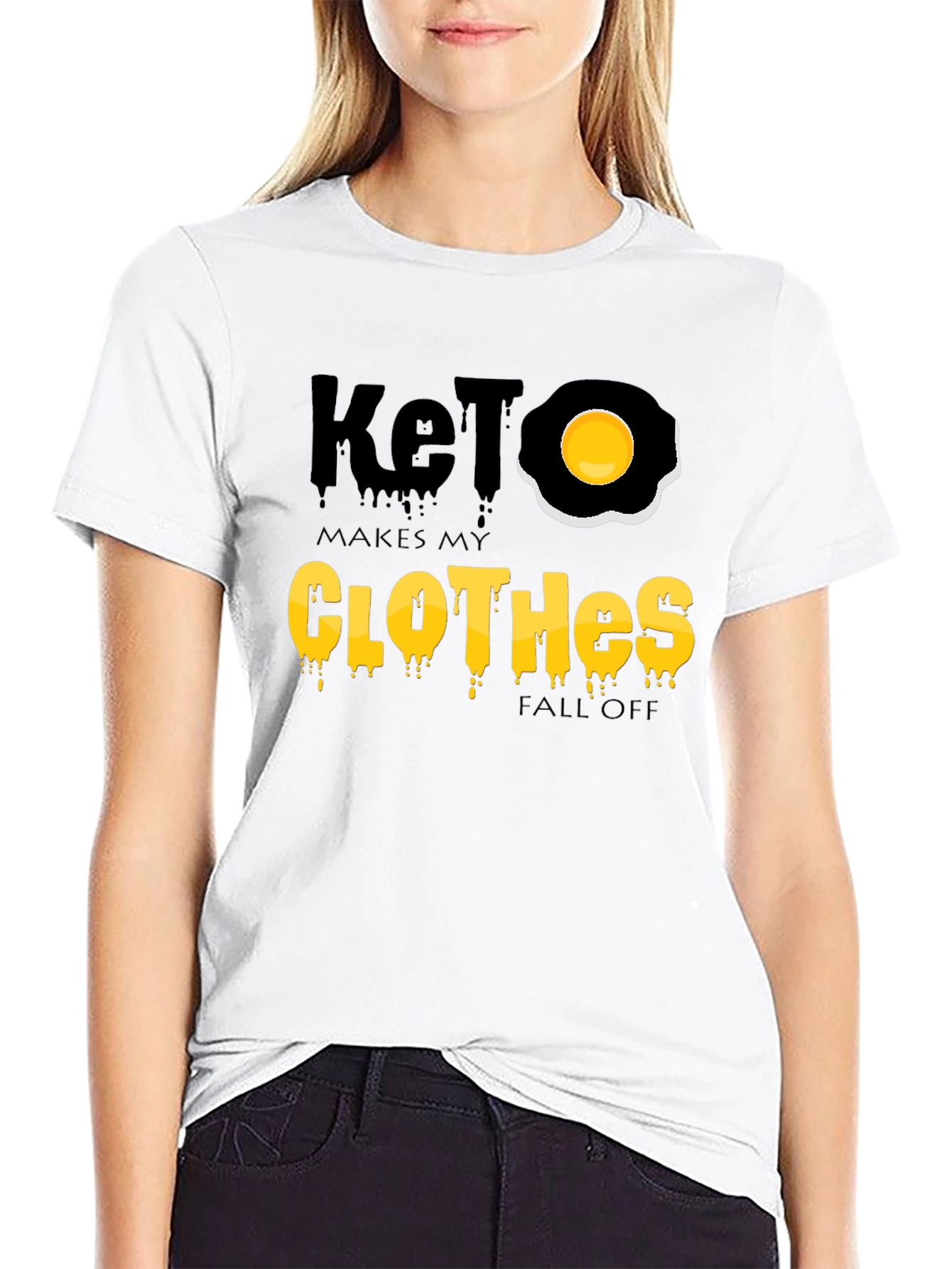 Keto Diet T-Shirt - Funny Weight Loss Tee