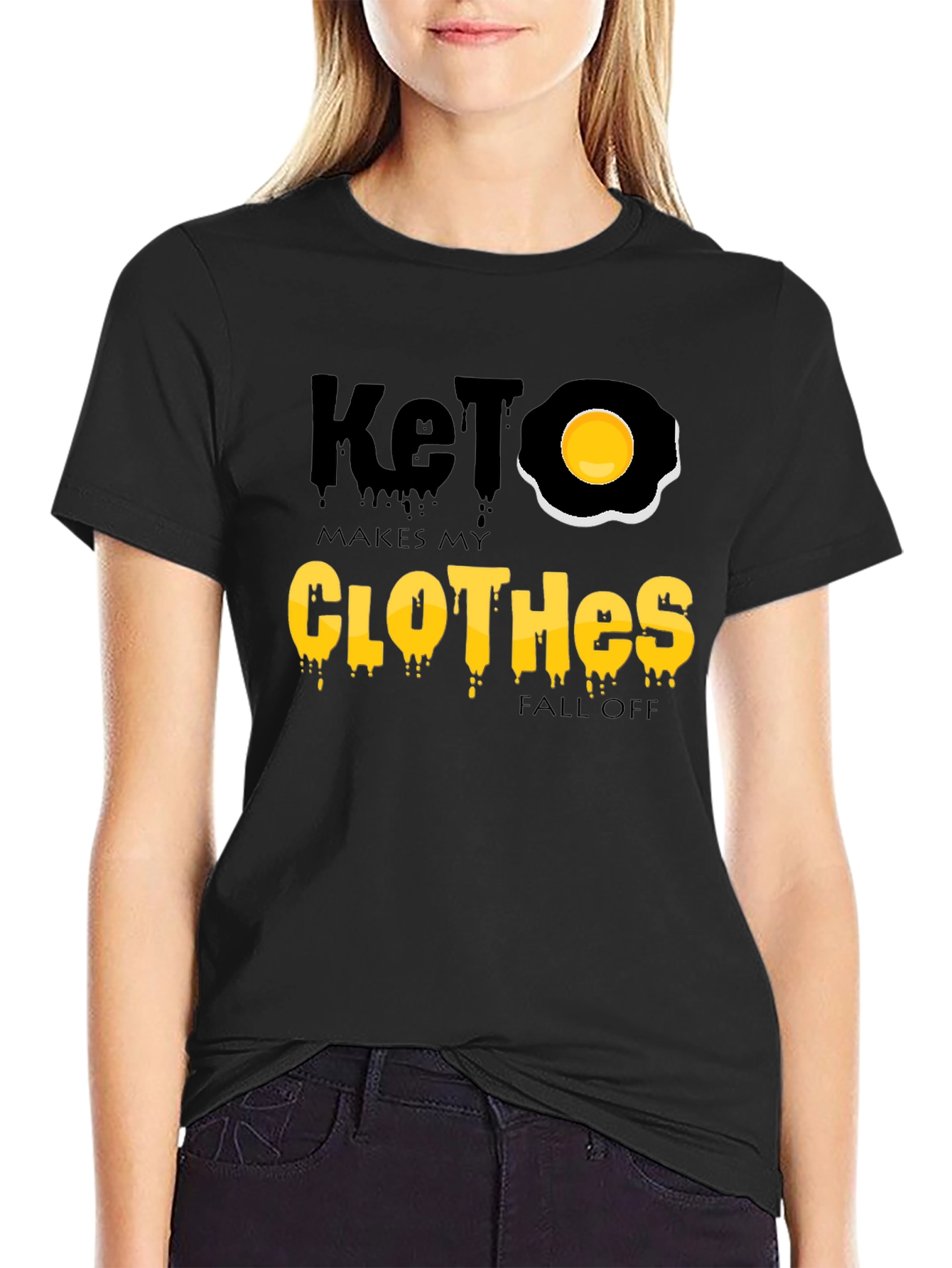 Keto Diet T-Shirt - Funny Weight Loss Tee