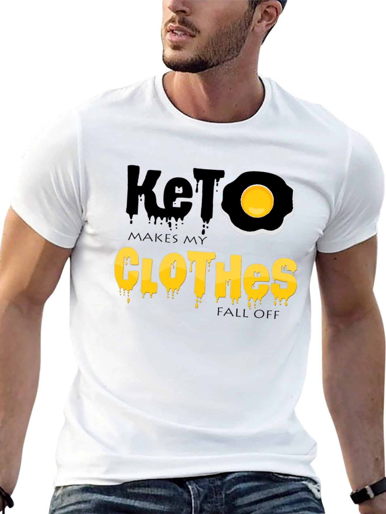 Keto Diet T-Shirt - Funny Weight Loss Tee
