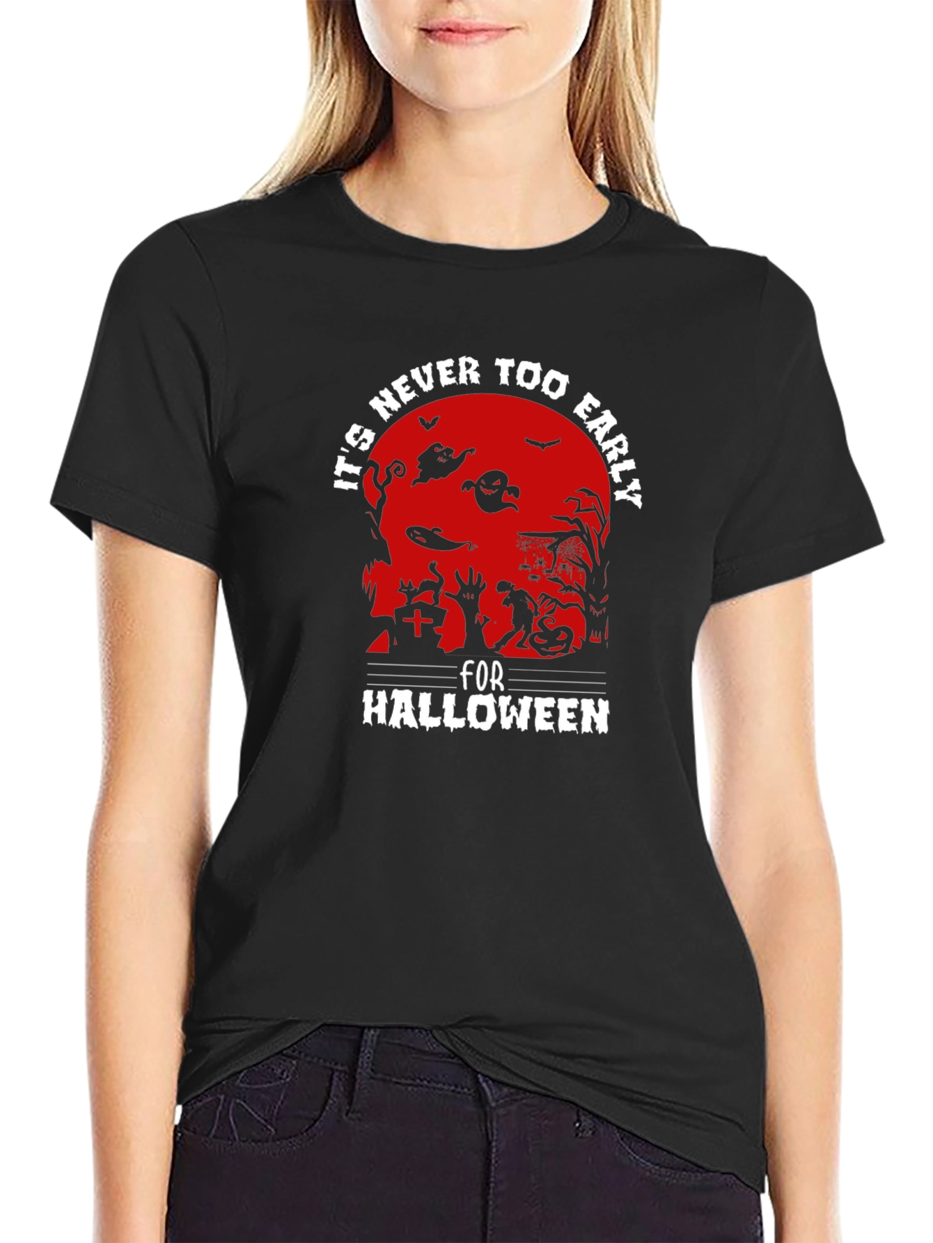 Halloween Graphic T-Shirt