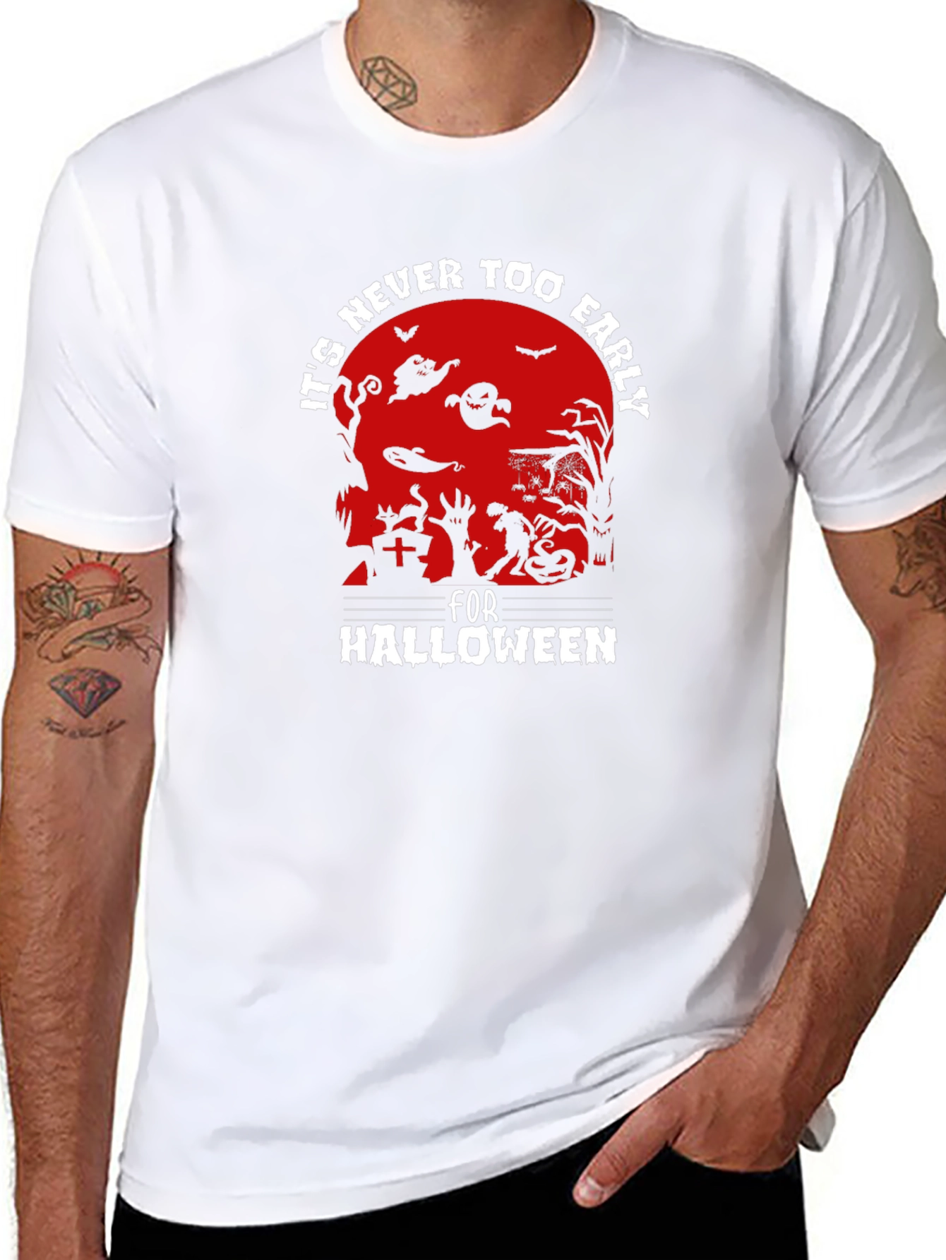 Halloween Graphic T-Shirt