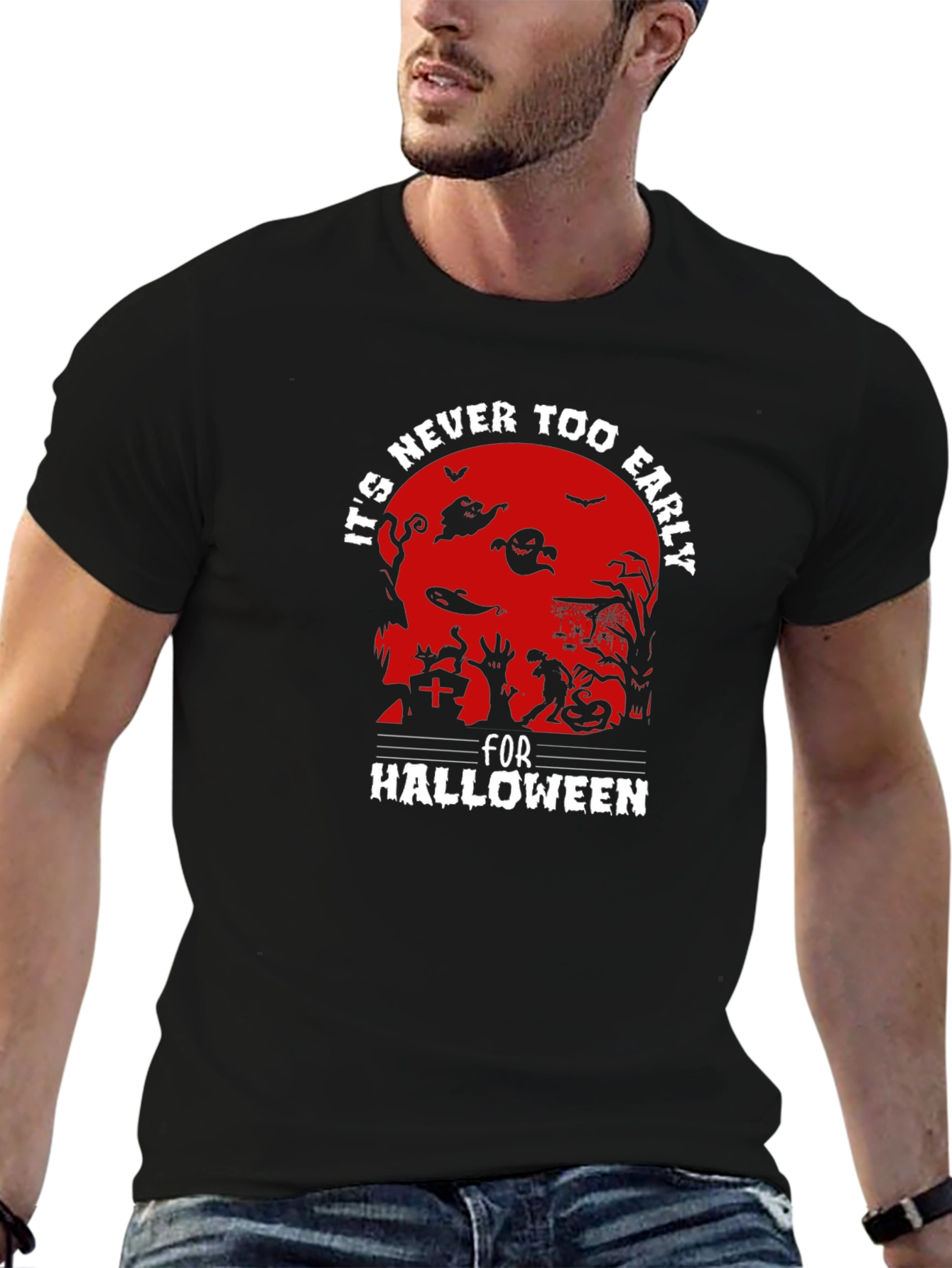 Halloween Graphic T-Shirt