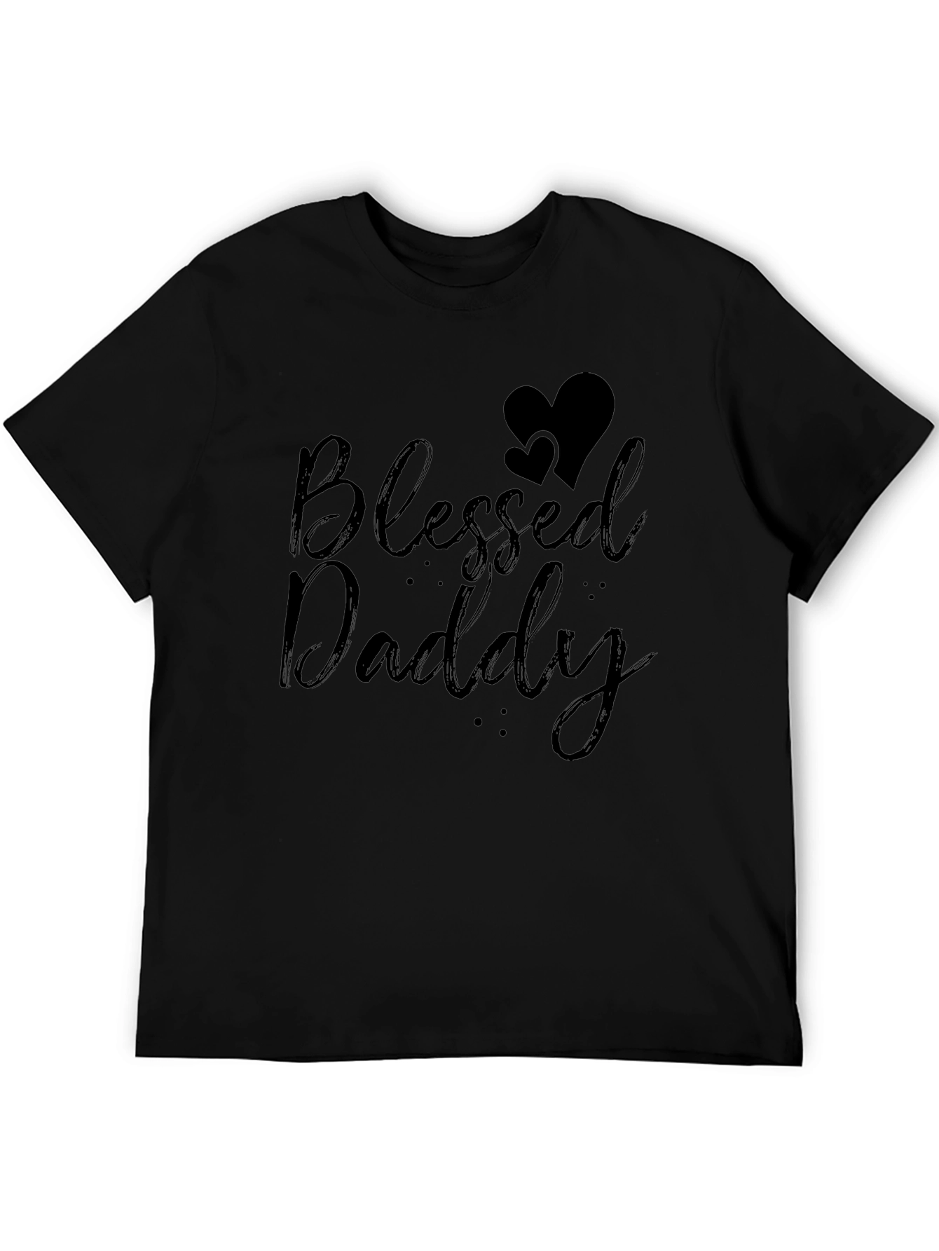 Blessed Daddy Black T-Shirt