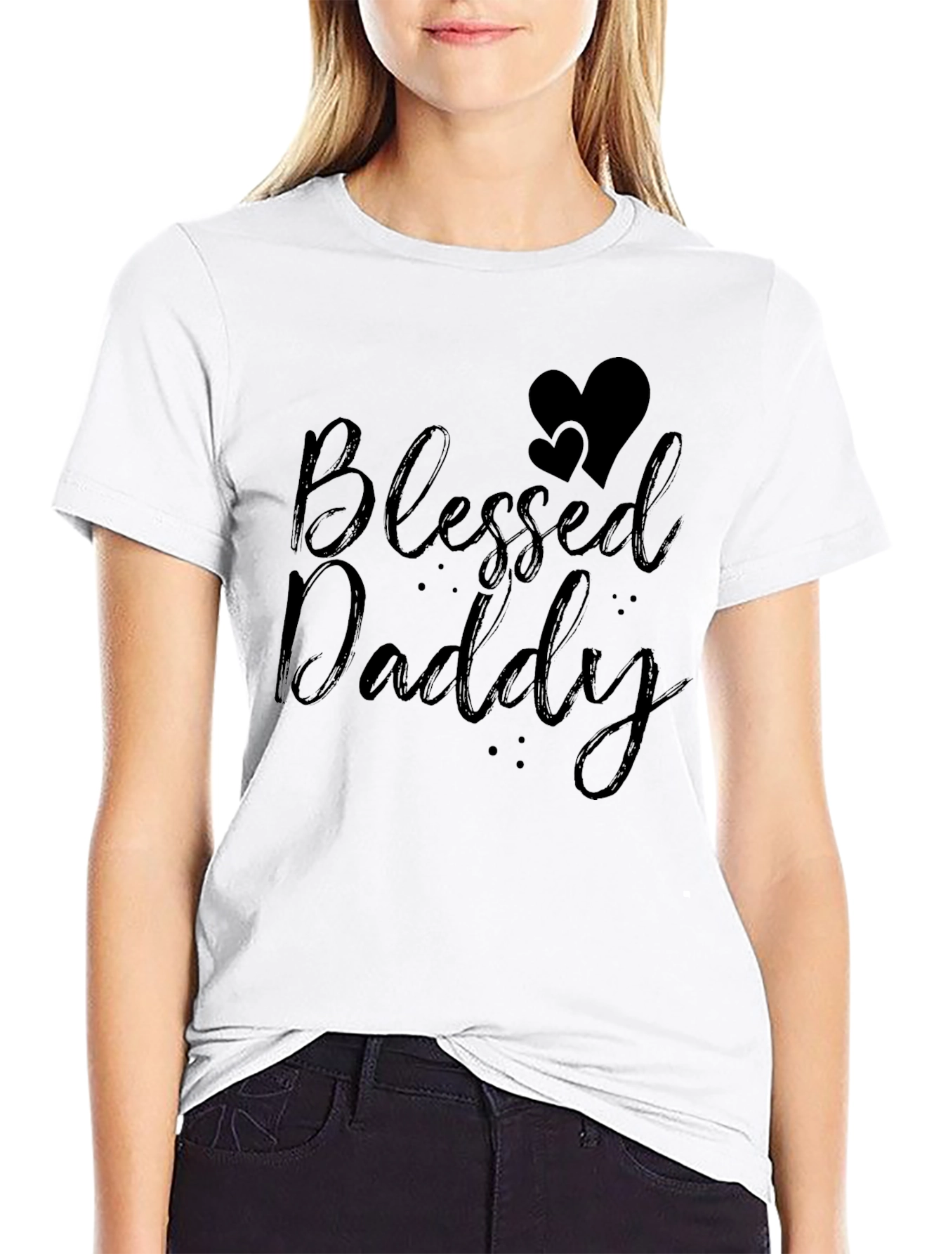 Blessed Daddy Black T-Shirt
