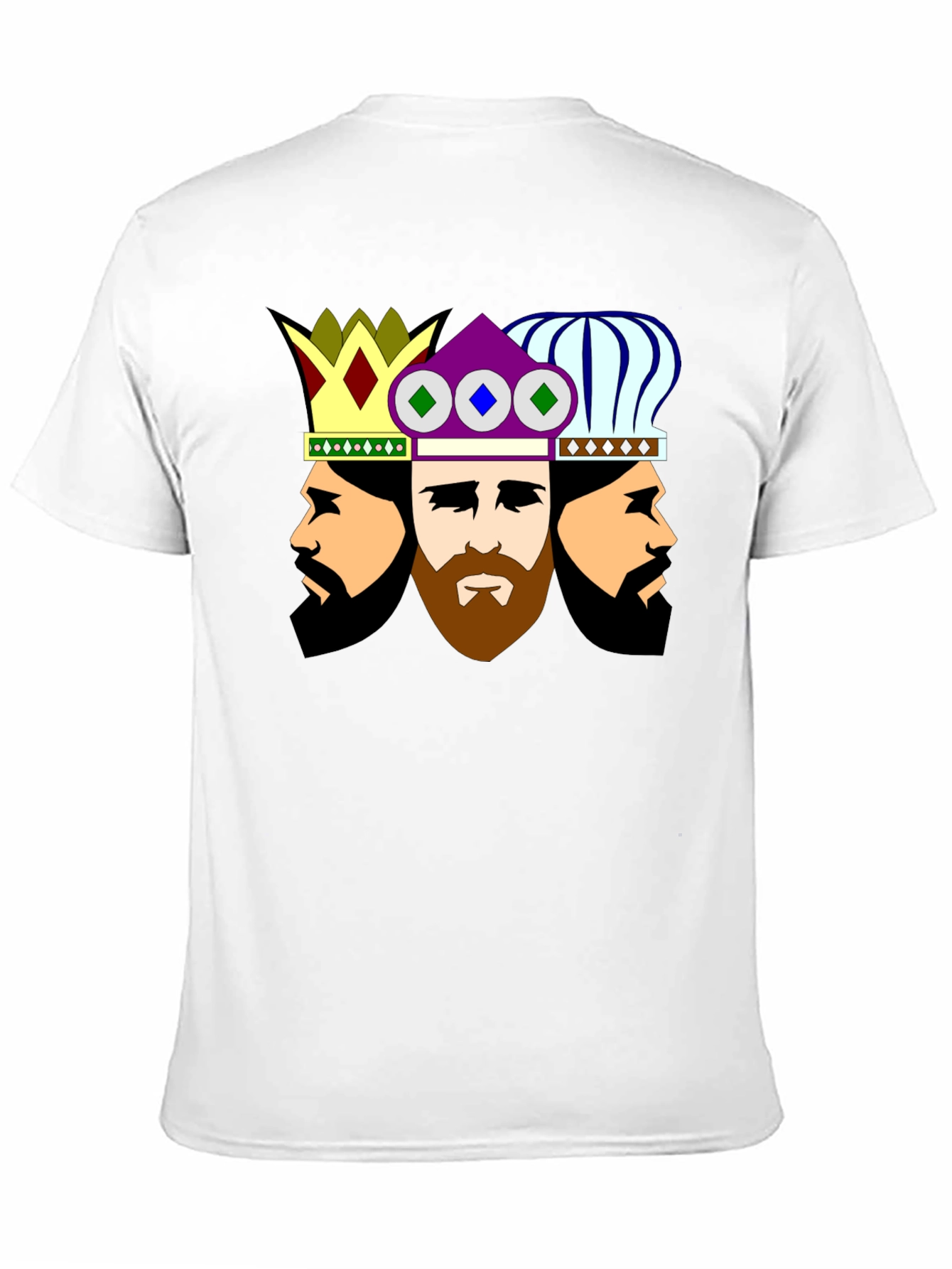 Three Kings Graphic T-Shirt - Unique Design Soft Cotton