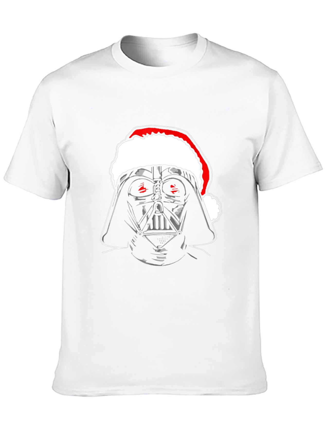 Darth Vader Santa Hat Graphic Tee