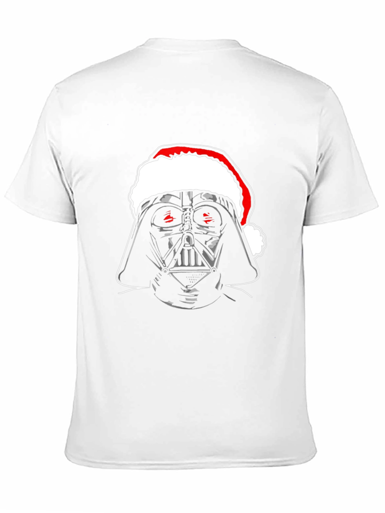 Darth Vader Santa Hat Graphic Tee