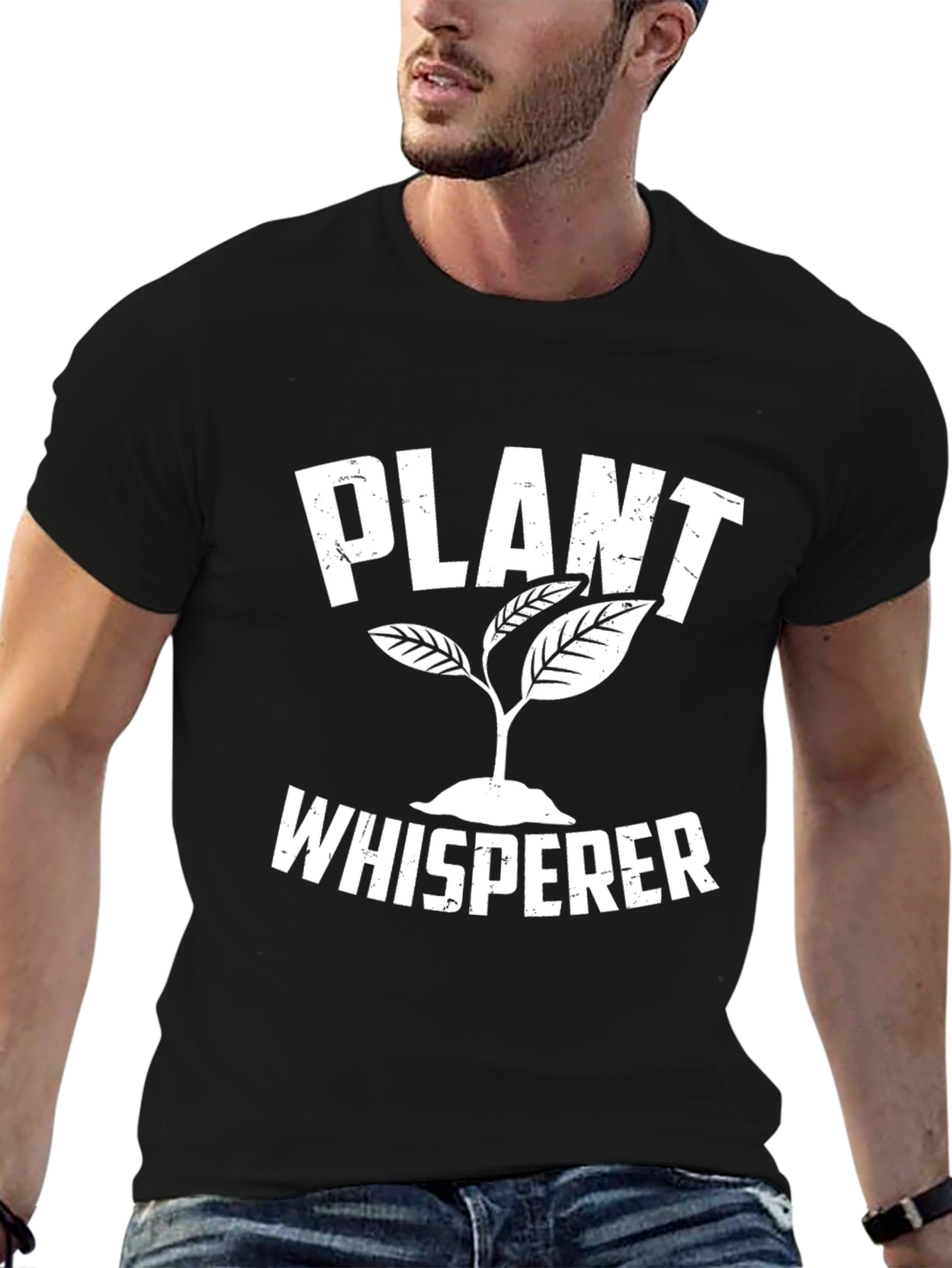 Plant Whisperer Graphic T-Shirt Nature Lover Tee