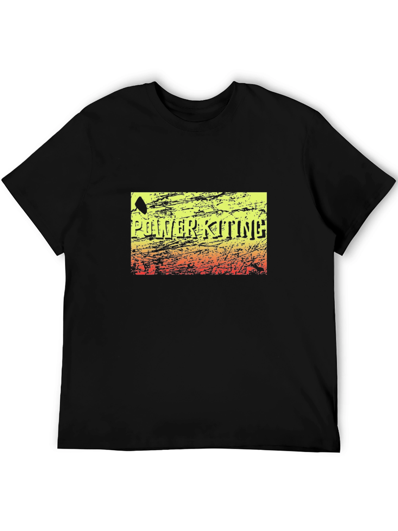 Power Kiting Graphic Tee - Distressed Design