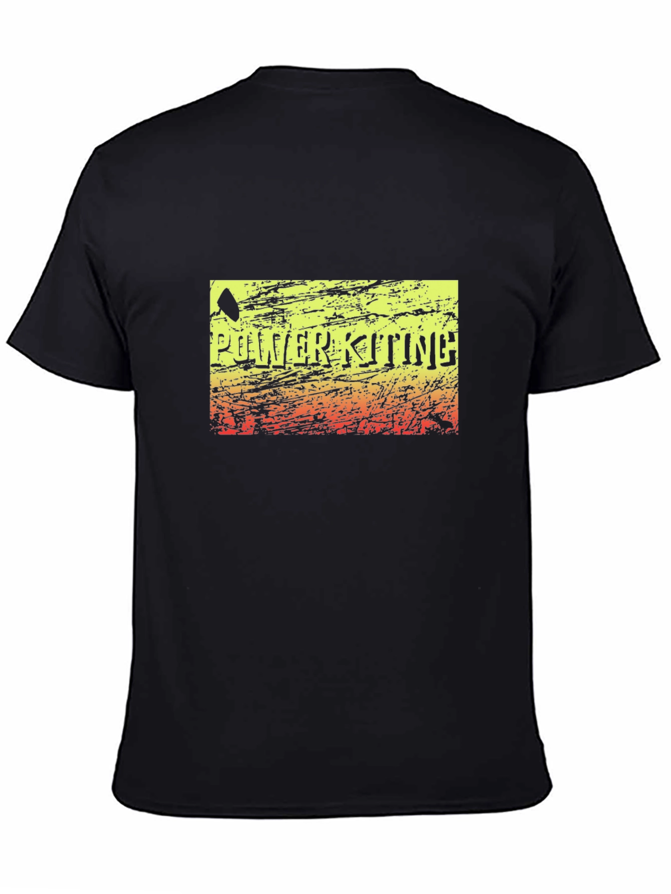 Power Kiting Graphic Tee - Distressed Design