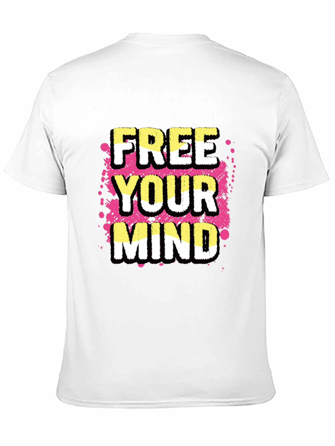 Free Your Mind Graphic Tee - Black