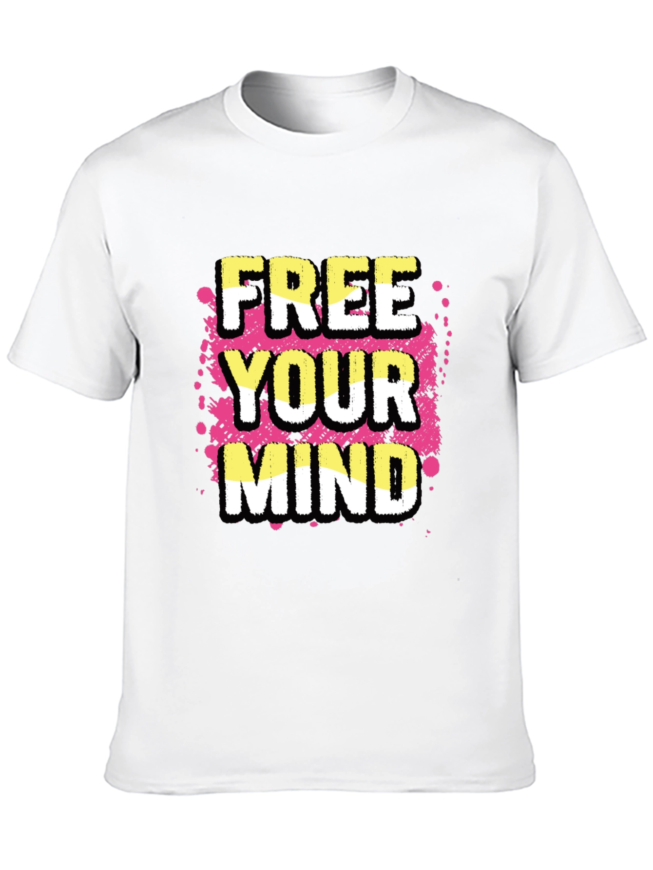 Free Your Mind Graphic Tee - Black