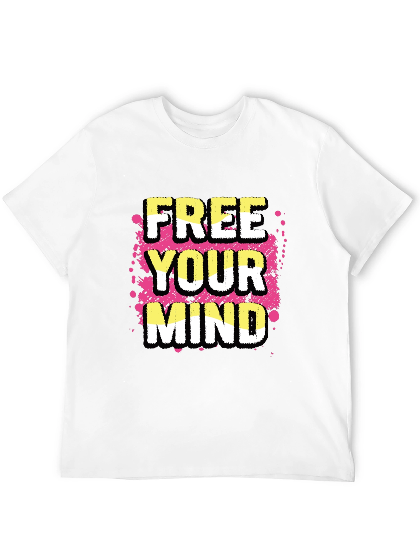 Free Your Mind Graphic Tee - Black