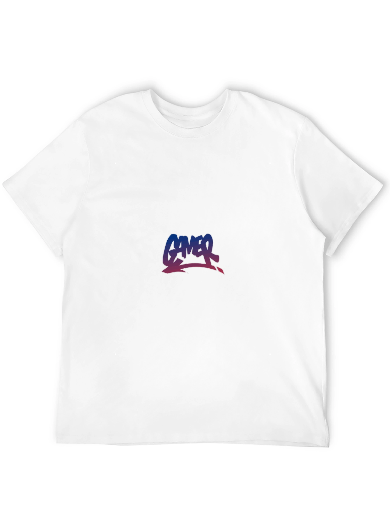 Gamer Graphic Tee - Black Cotton T-Shirt