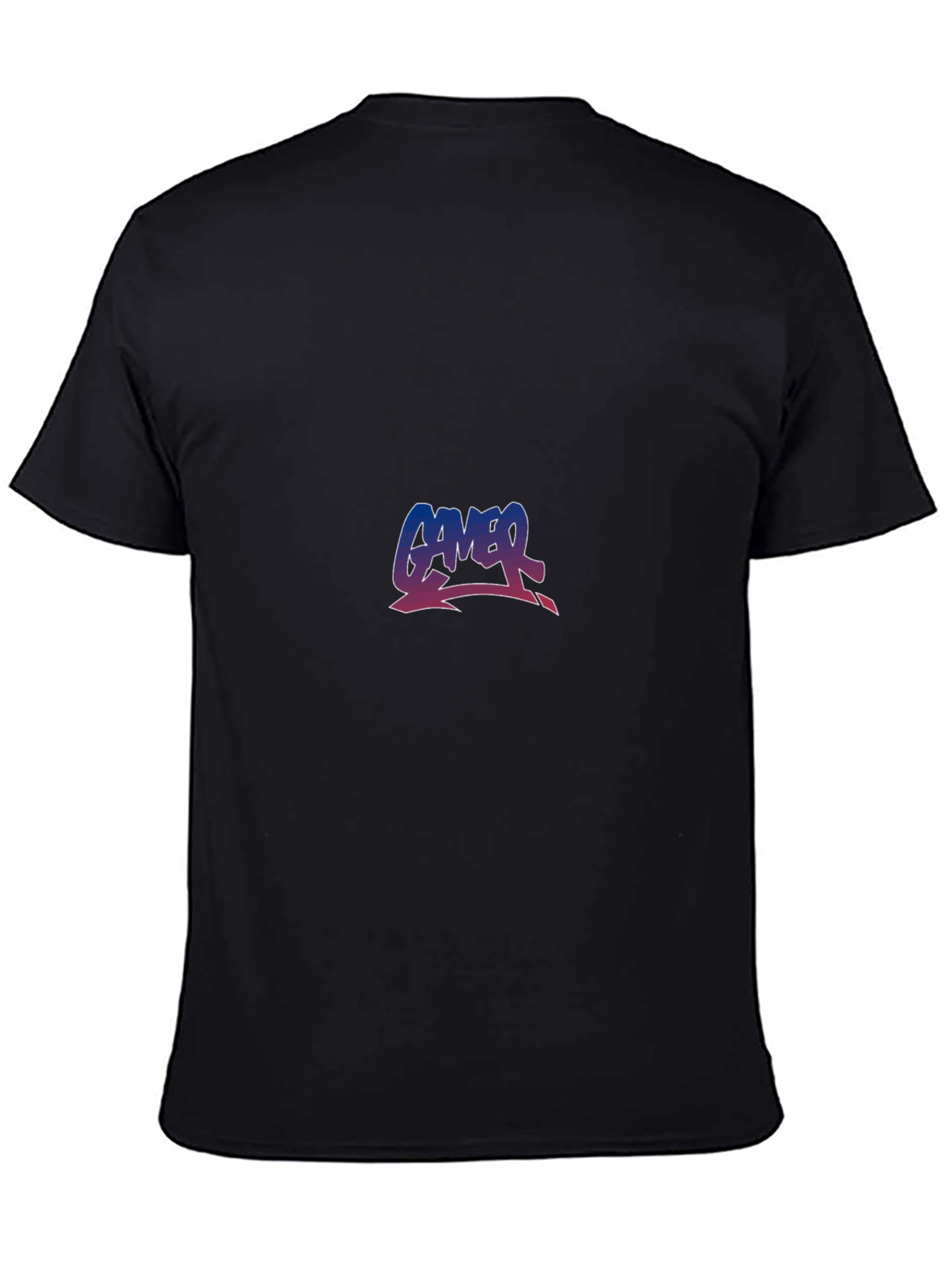 Gamer Graphic Tee - Black Cotton T-Shirt