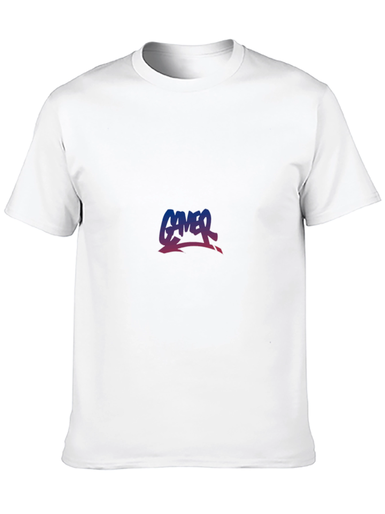 Gamer Graphic Tee - Black Cotton T-Shirt