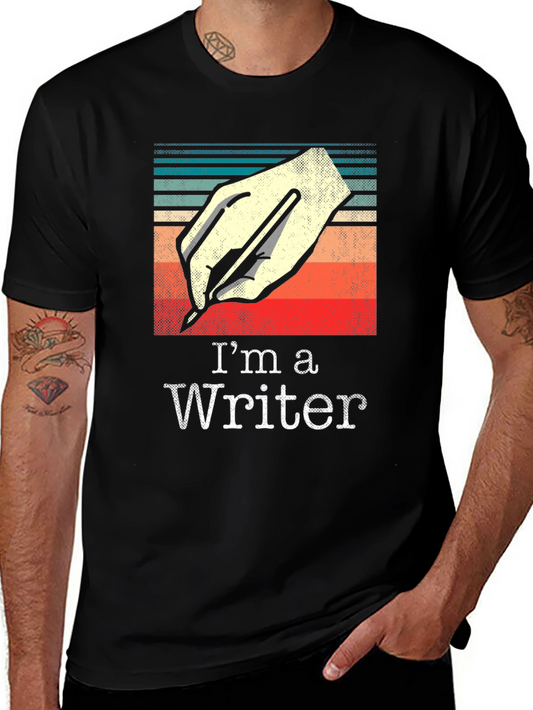 Im a Writer Graphic Tee - Vintage Style
