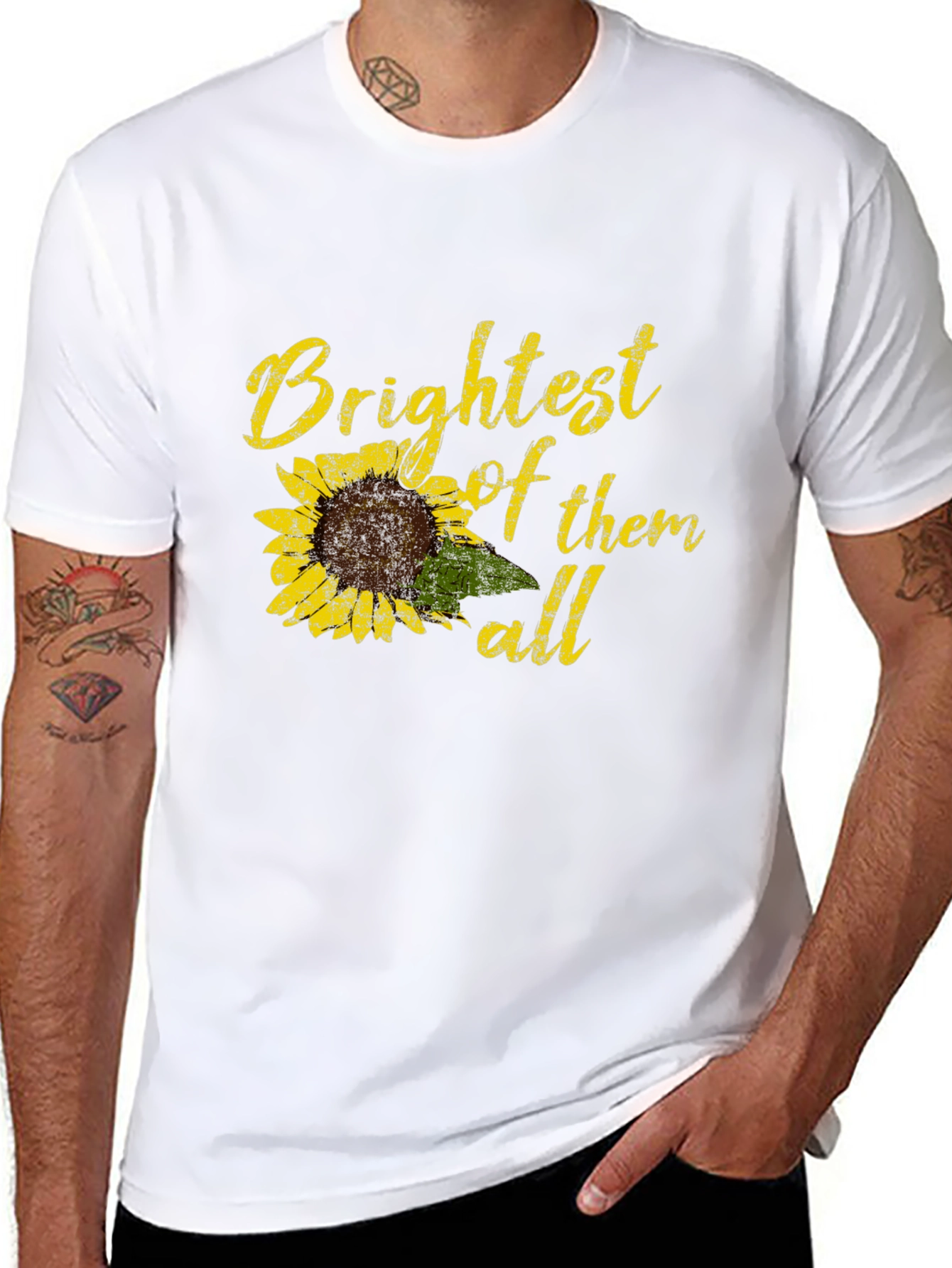 Brightest of Them All Sunflower Graphic Tee