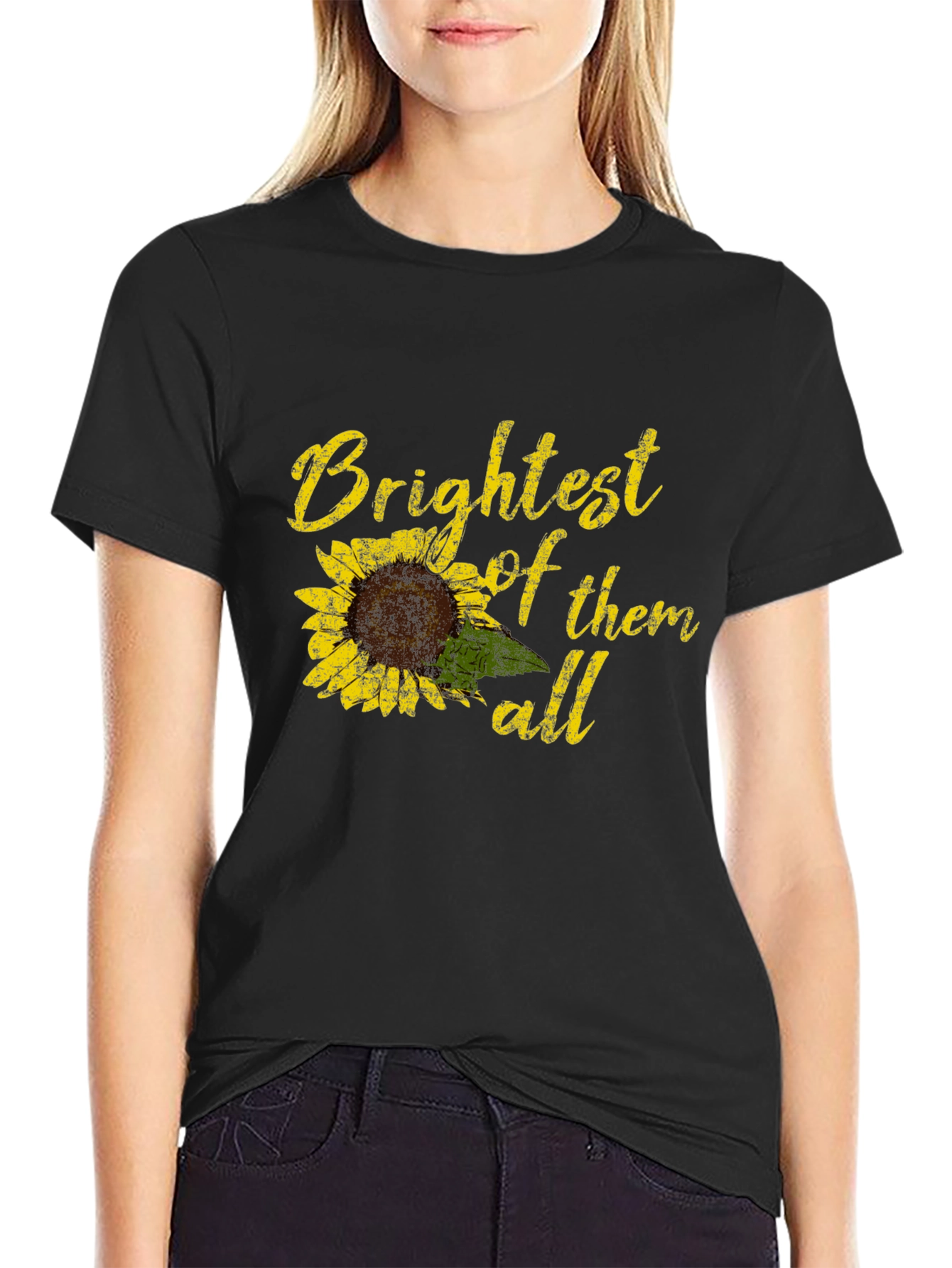 Brightest of Them All Sunflower Graphic Tee