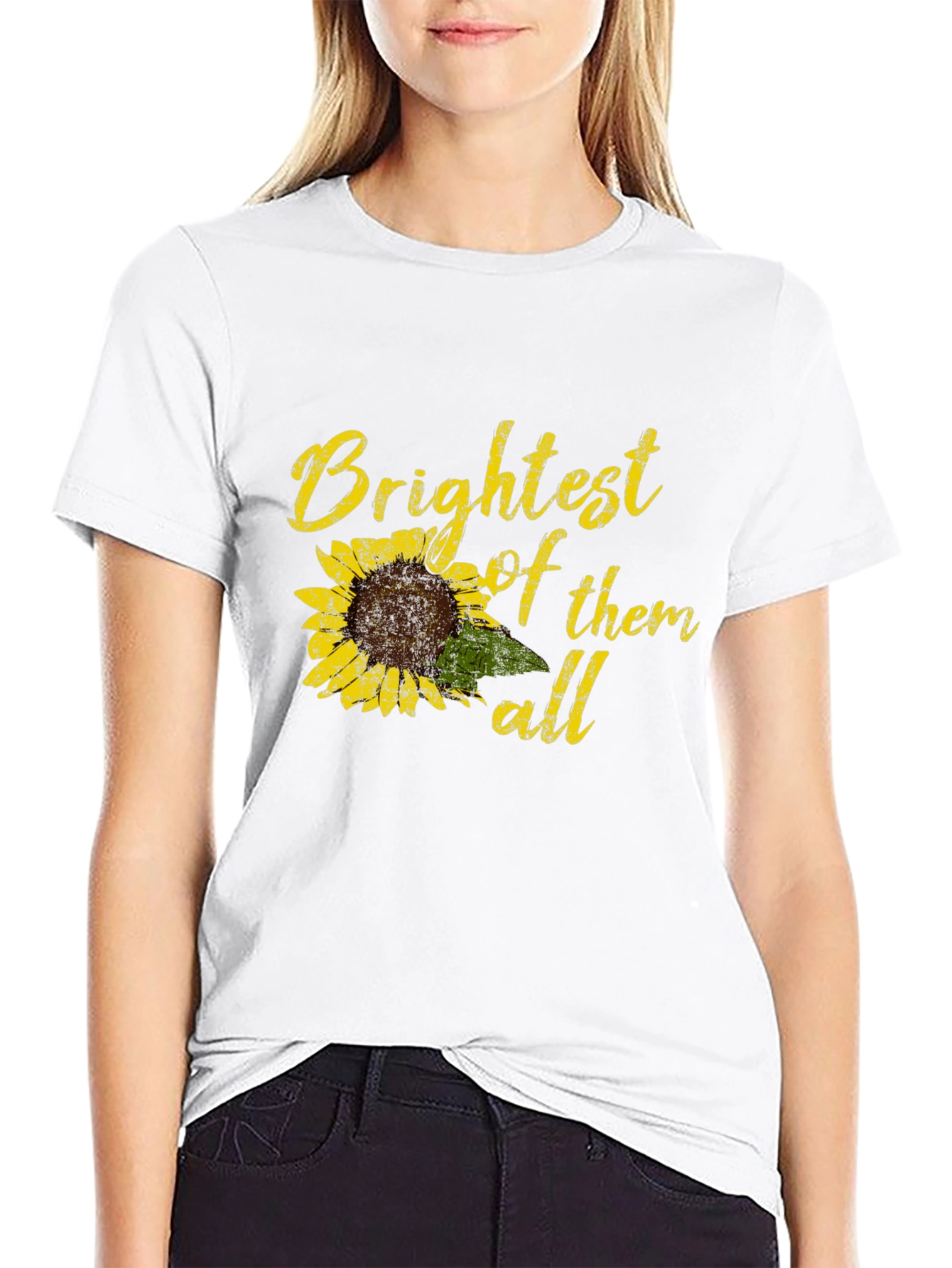 Brightest of Them All Sunflower Graphic Tee