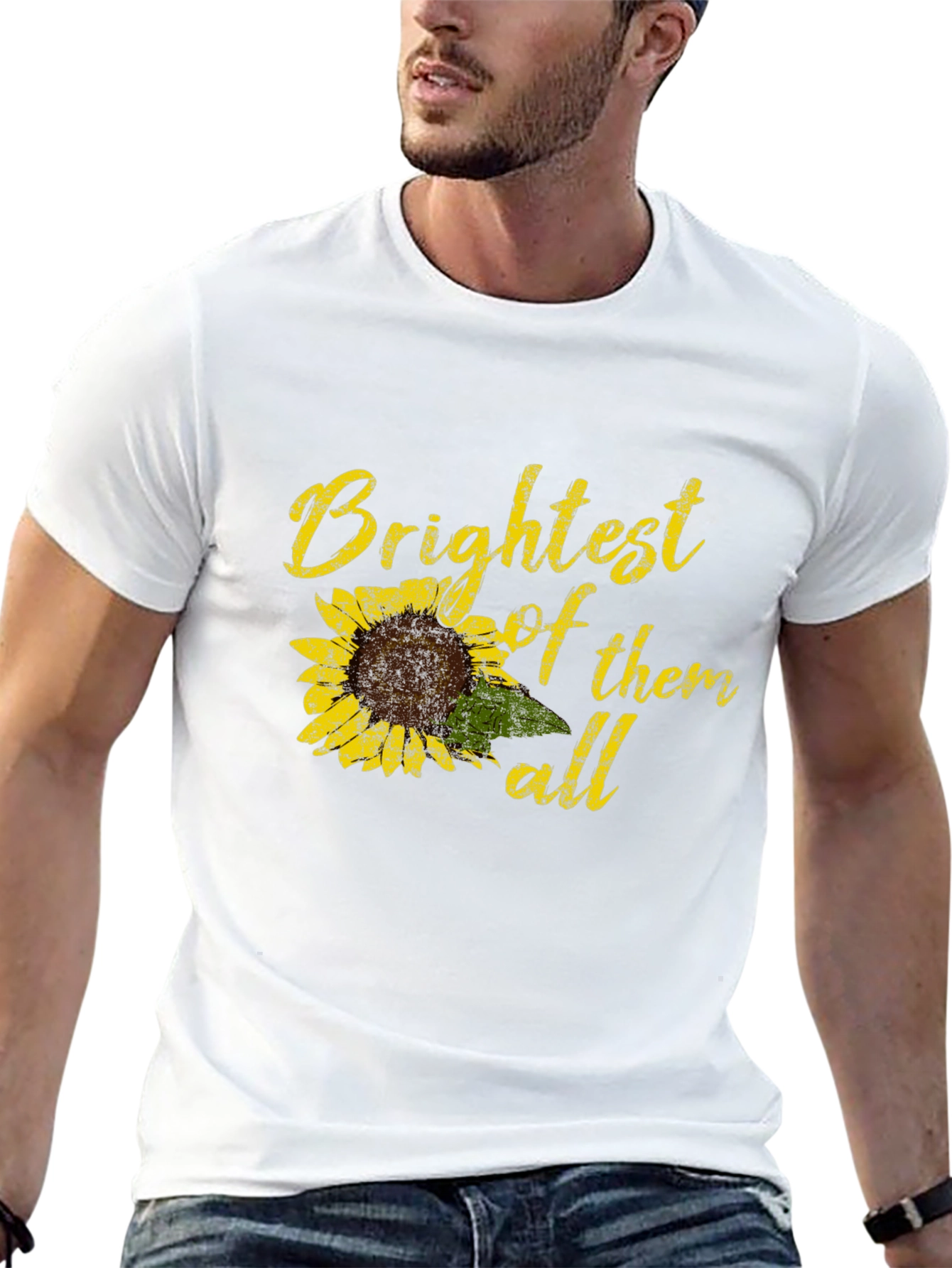 Brightest of Them All Sunflower Graphic Tee