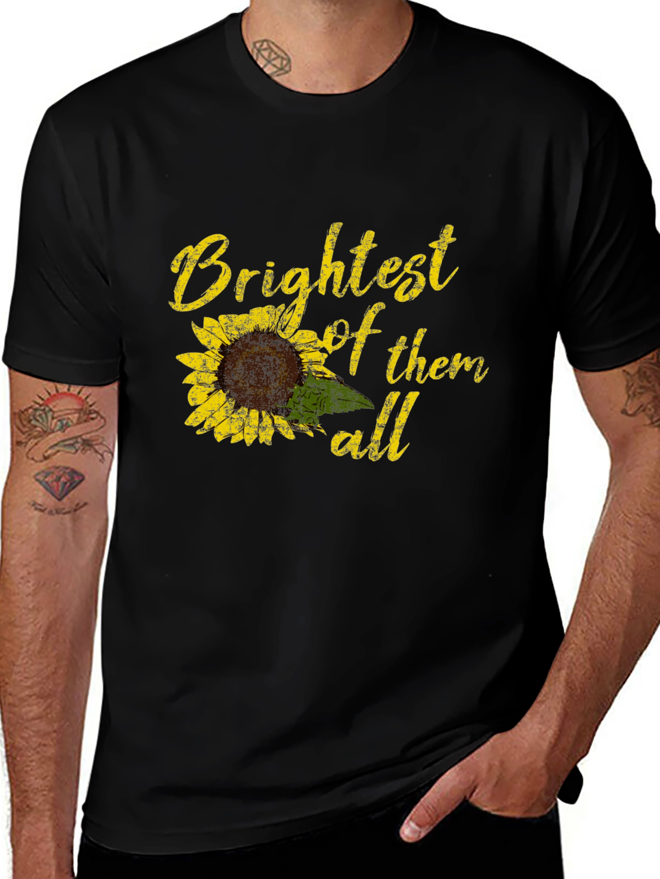 Brightest of Them All Sunflower Graphic Tee