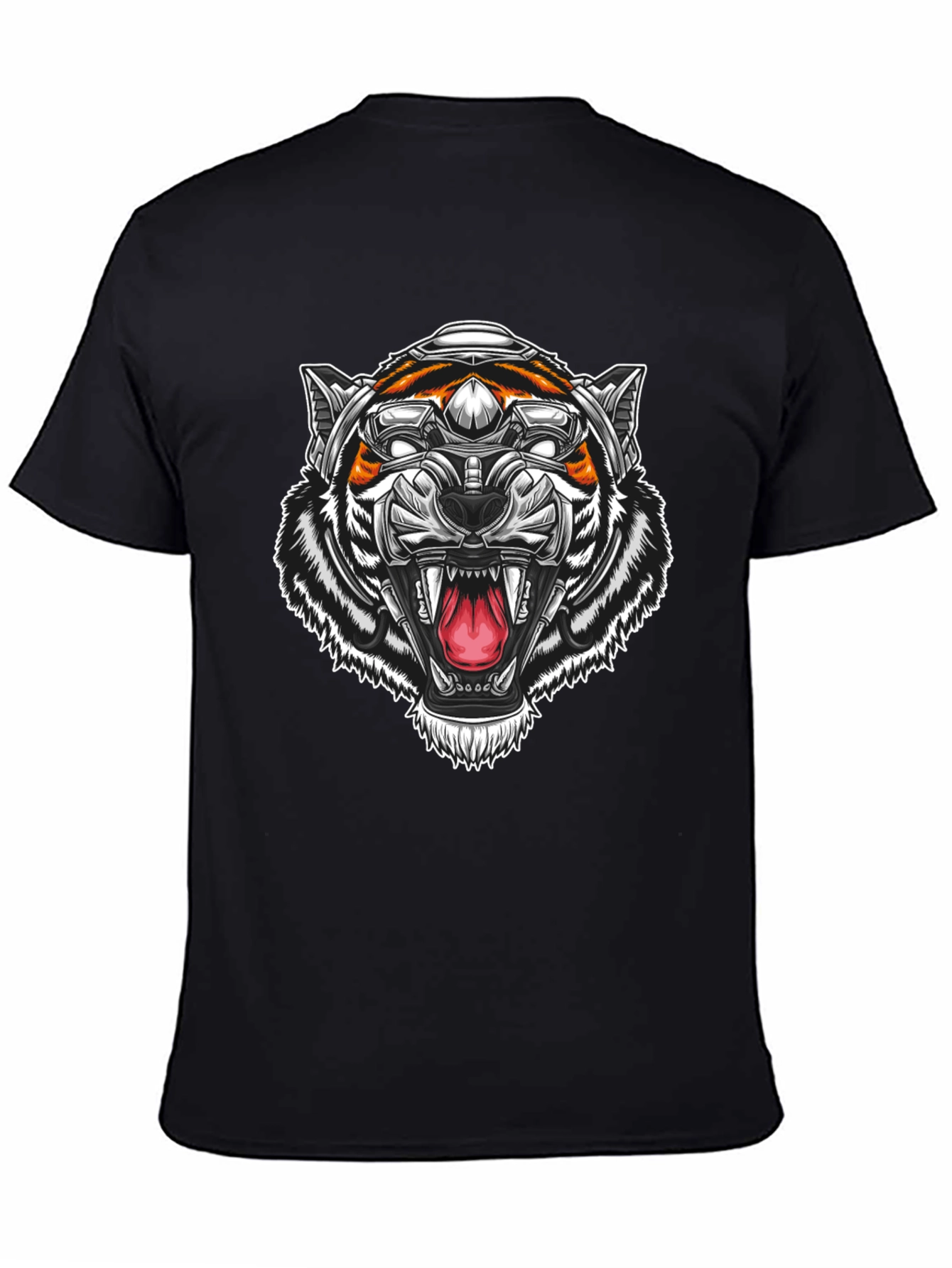 Cyber Tiger Graphic T-Shirt