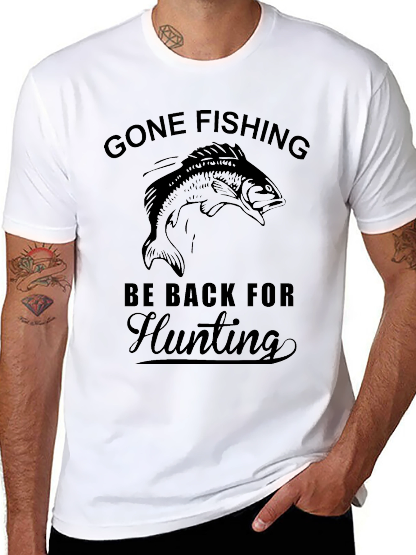 Gone Fishing T-Shirt - Hunting Apparel