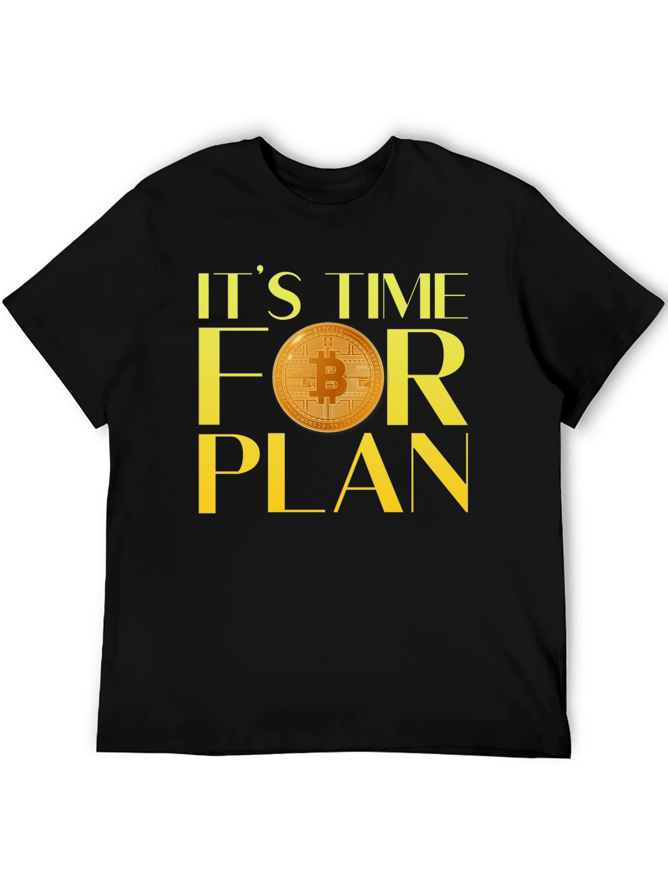 Bitcoin Plan T-Shirt - Crypto Investor Tee