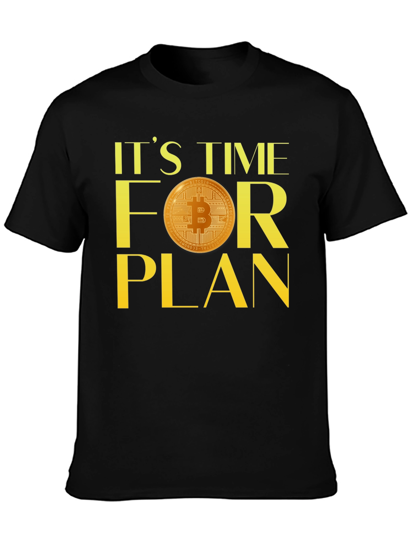Bitcoin Plan T-Shirt - Crypto Investor Tee