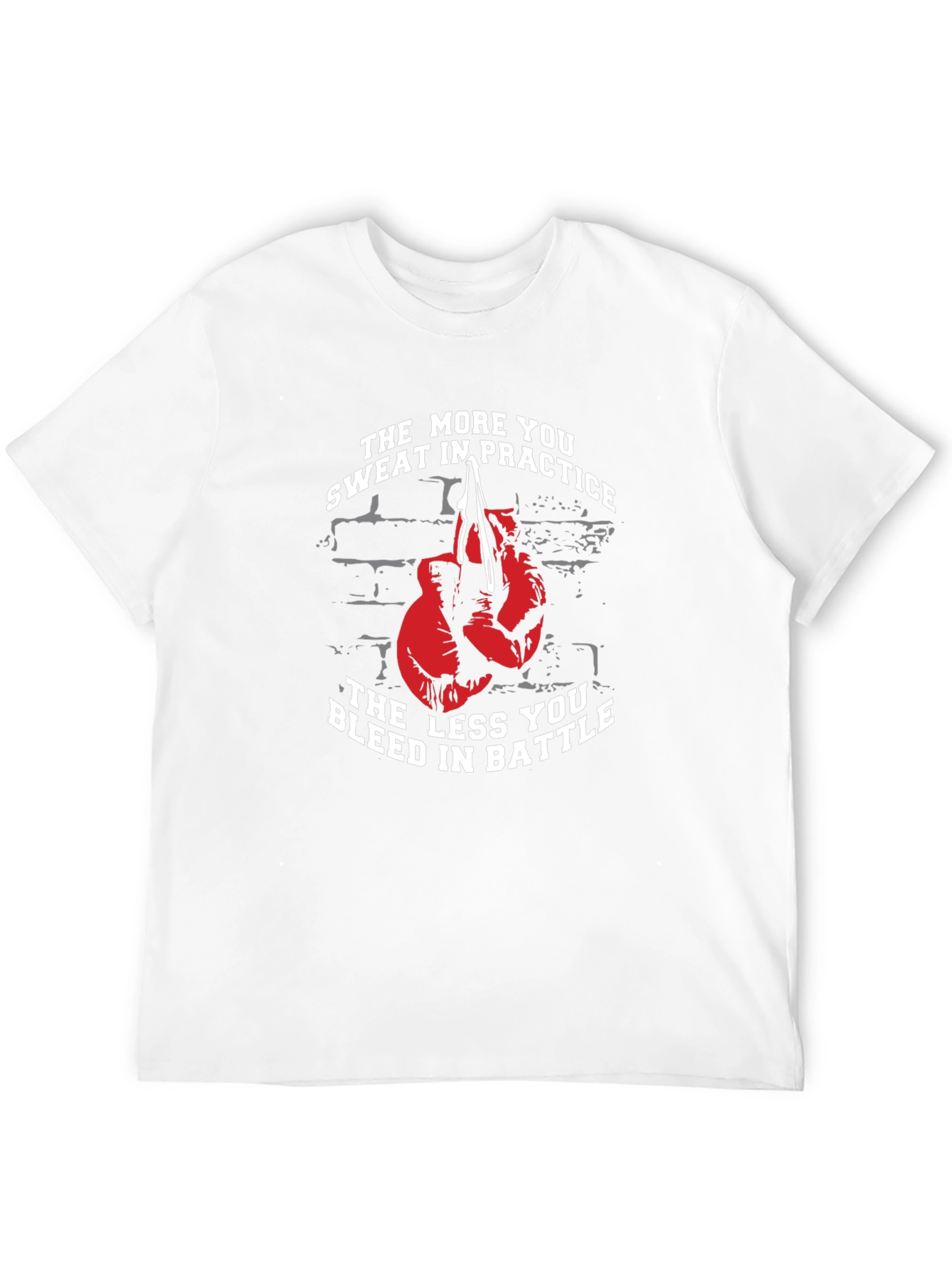Motivational Boxing T-Shirt - Practice Makes Perfect