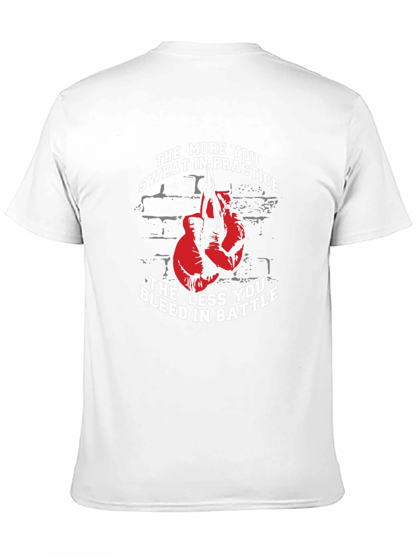 Motivational Boxing T-Shirt - Practice Makes Perfect