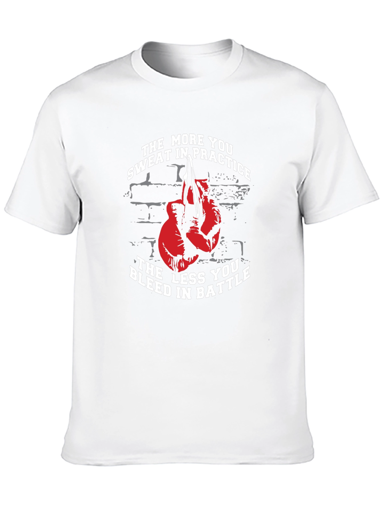 Motivational Boxing T-Shirt - Practice Makes Perfect