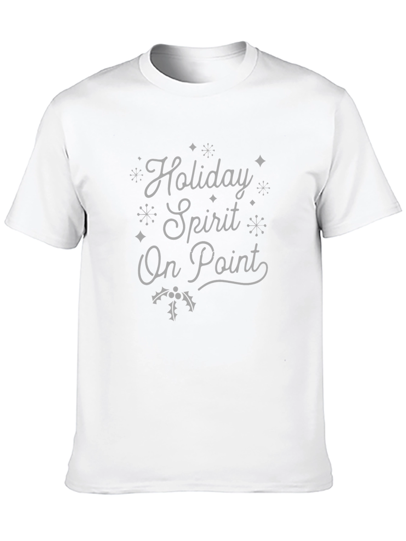 Holiday Spirit On Point Graphic Tee