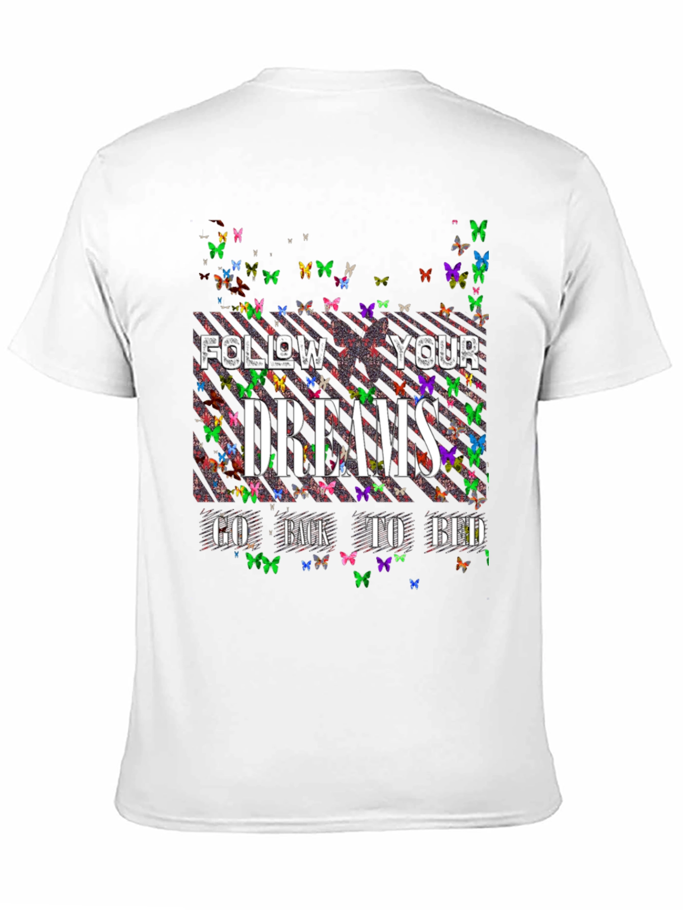 Butterfly Dreams T-Shirt - Black Novelty Tee