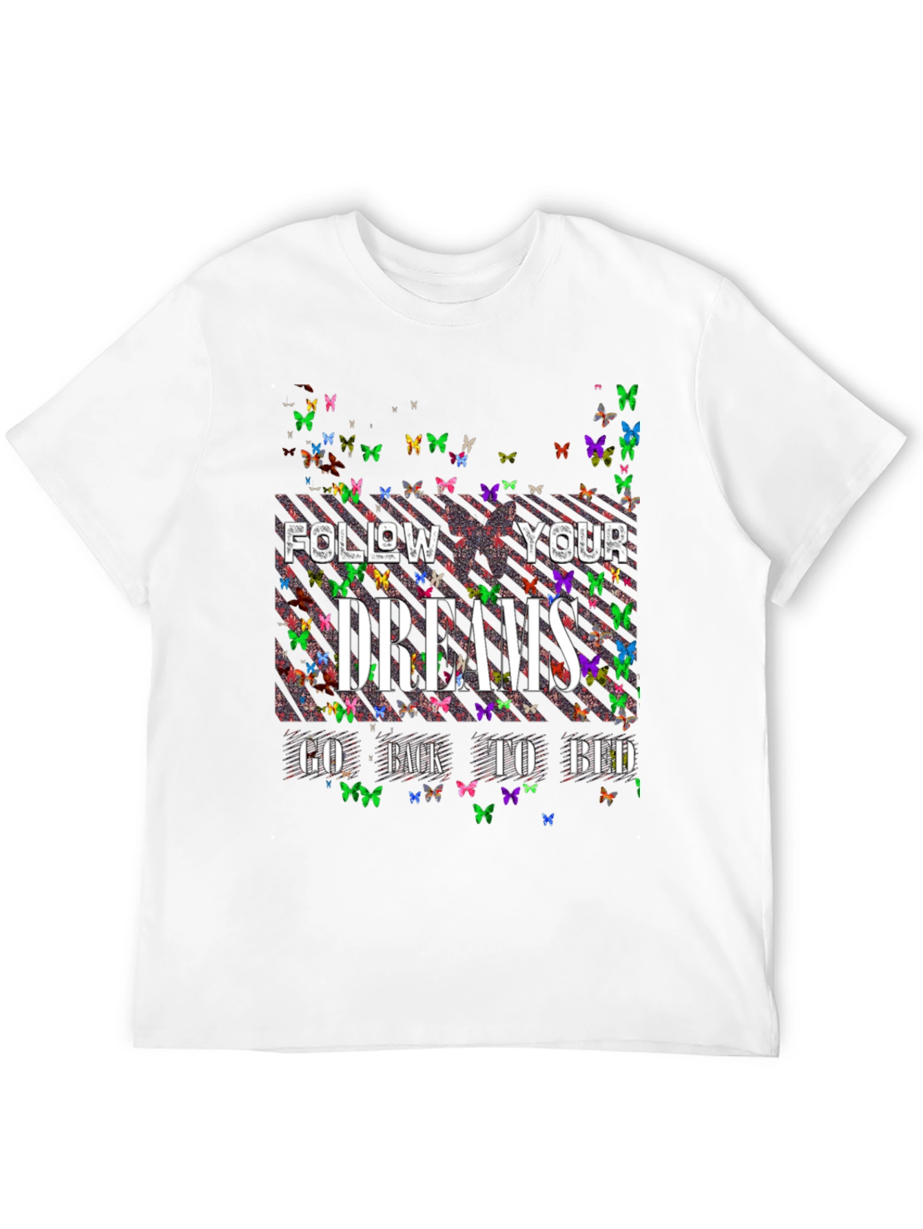 Butterfly Dreams T-Shirt - Black Novelty Tee