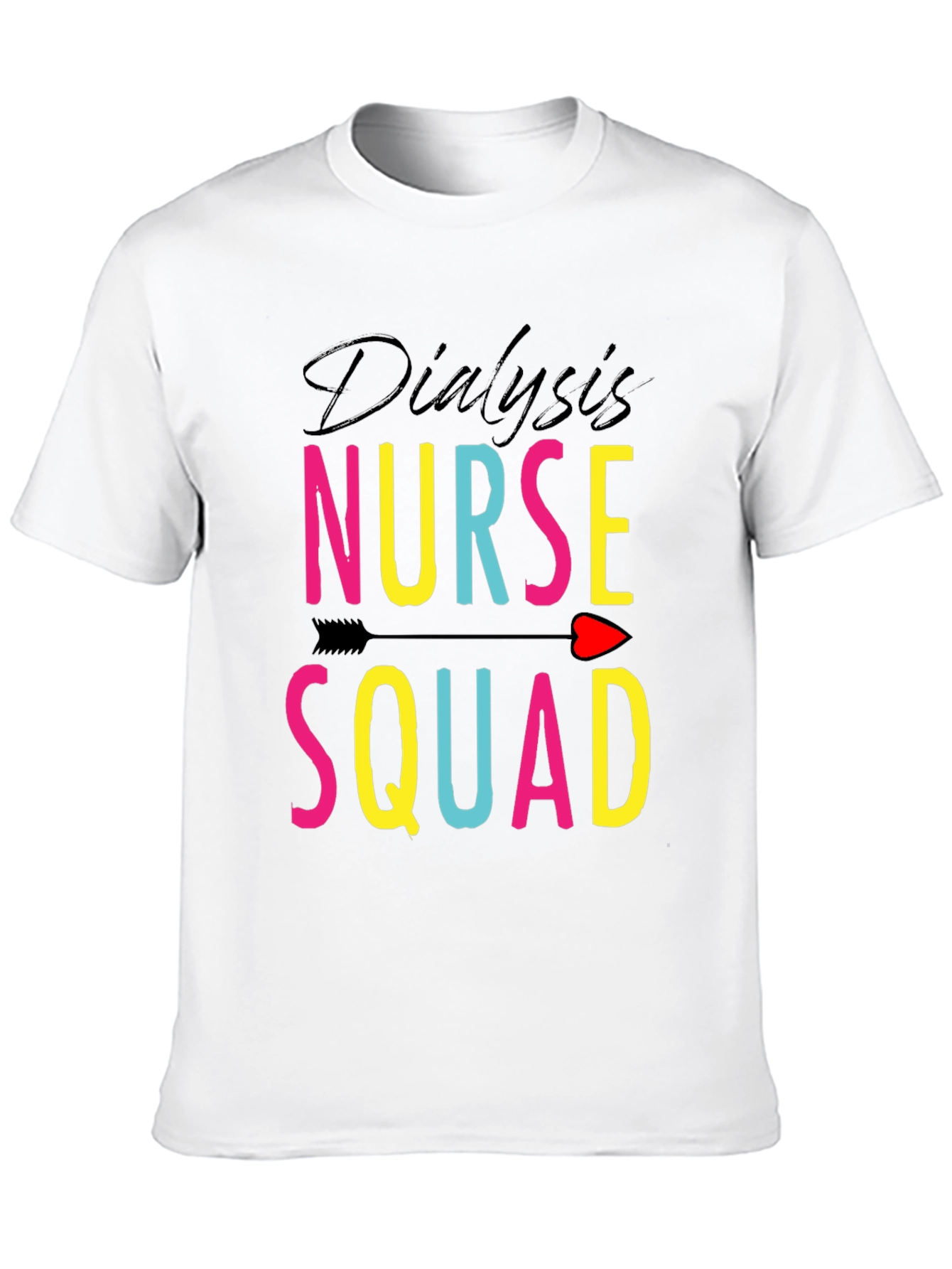 Dialysis Nurse Squad Graphic Tee - Medical Team Apparel