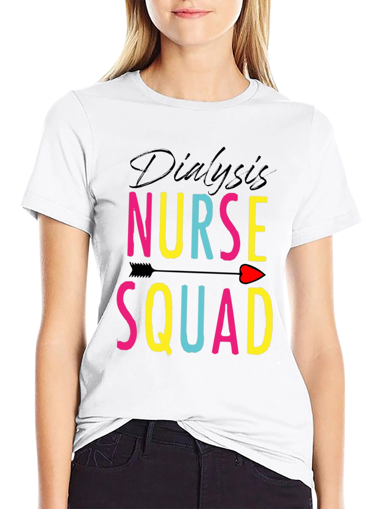 Dialysis Nurse Squad Graphic Tee - Medical Team Apparel
