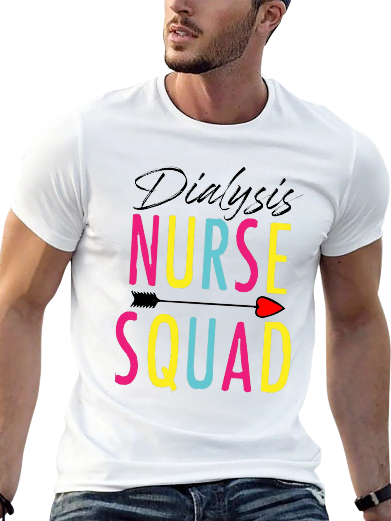 Dialysis Nurse Squad Graphic Tee - Medical Team Apparel