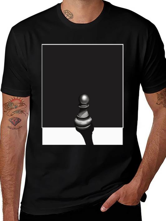 Chess Pawn Graphic Tee - Stylish Unisex T-Shirt