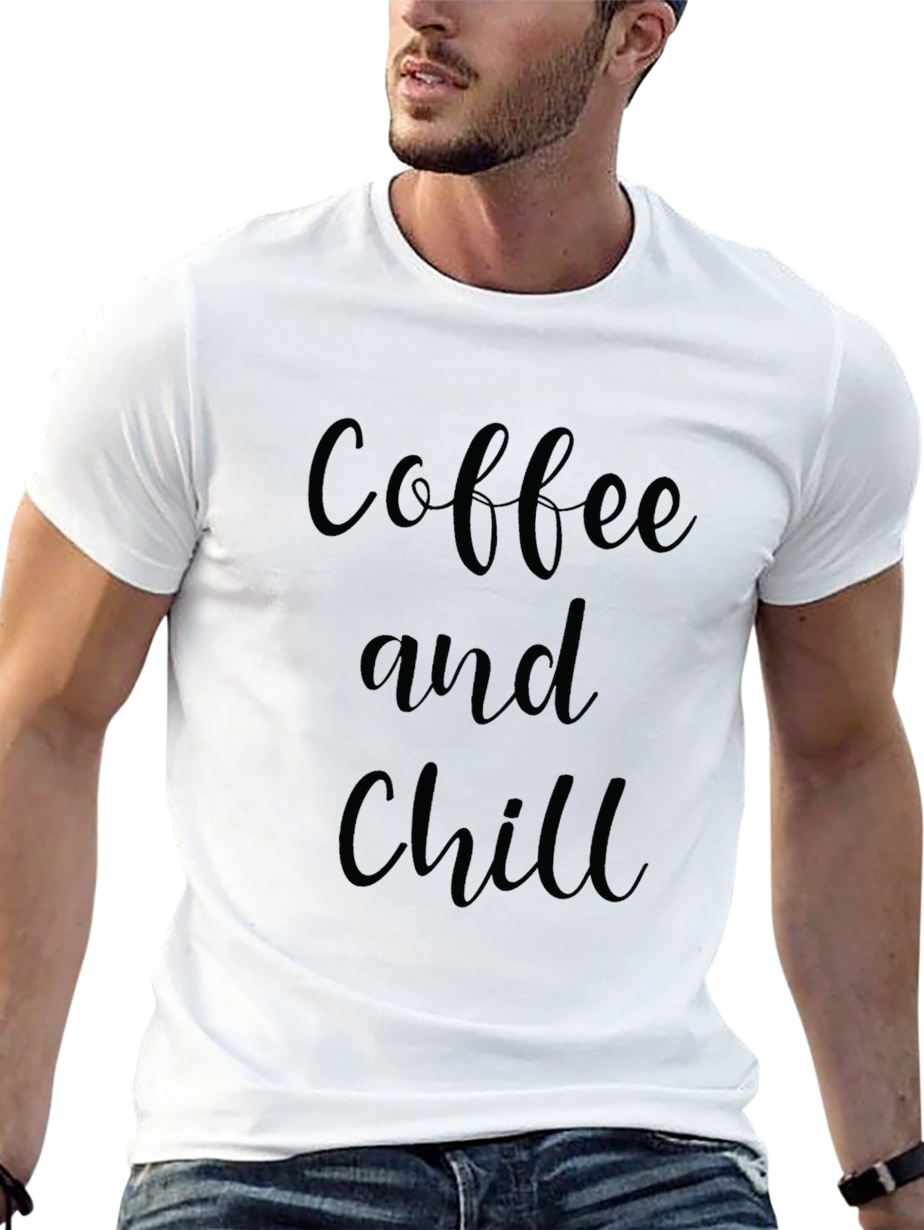 Coffee and Chill Graphic T-Shirt